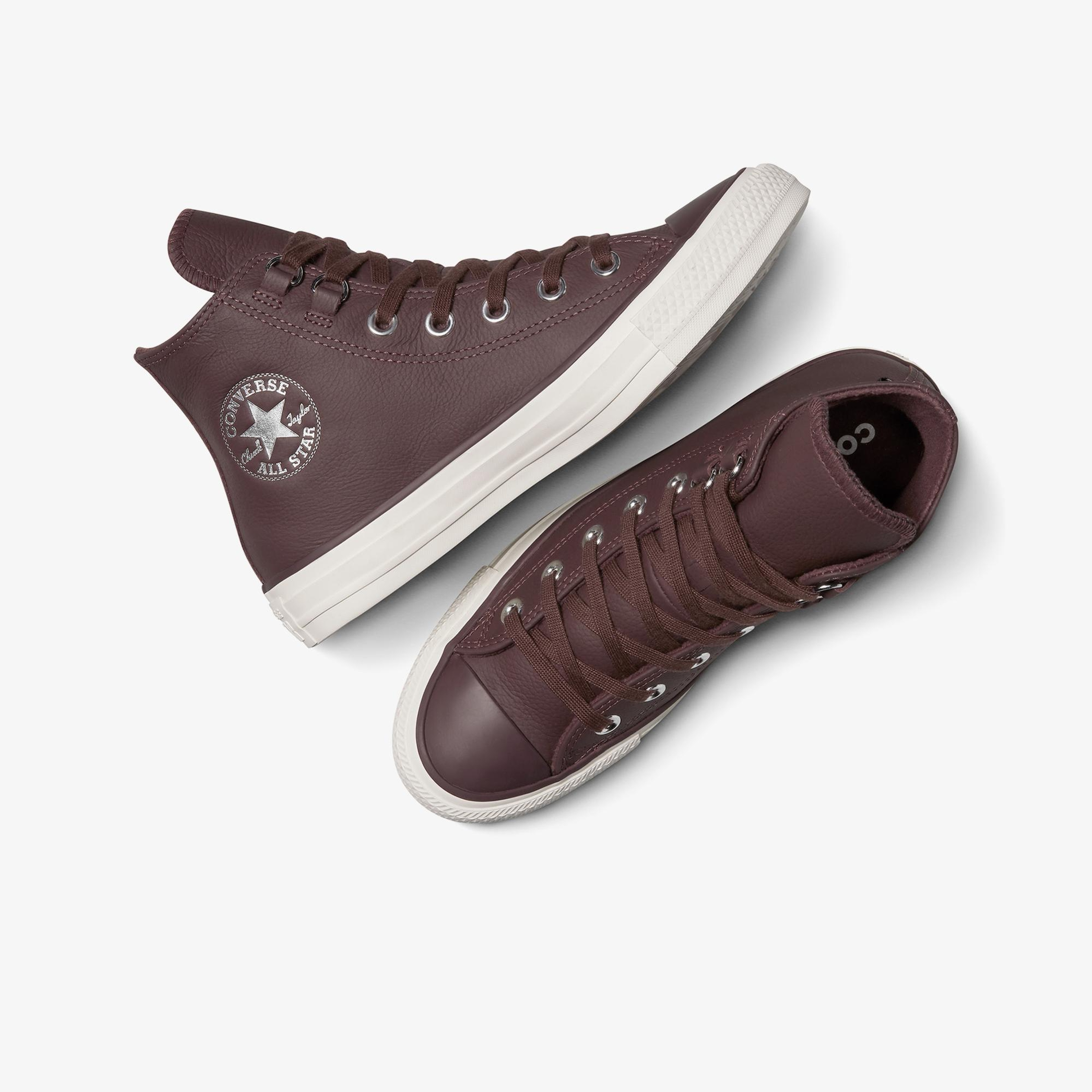 Converse Chuck Taylor All Star Leather Unisex Kahverengi Sneaker