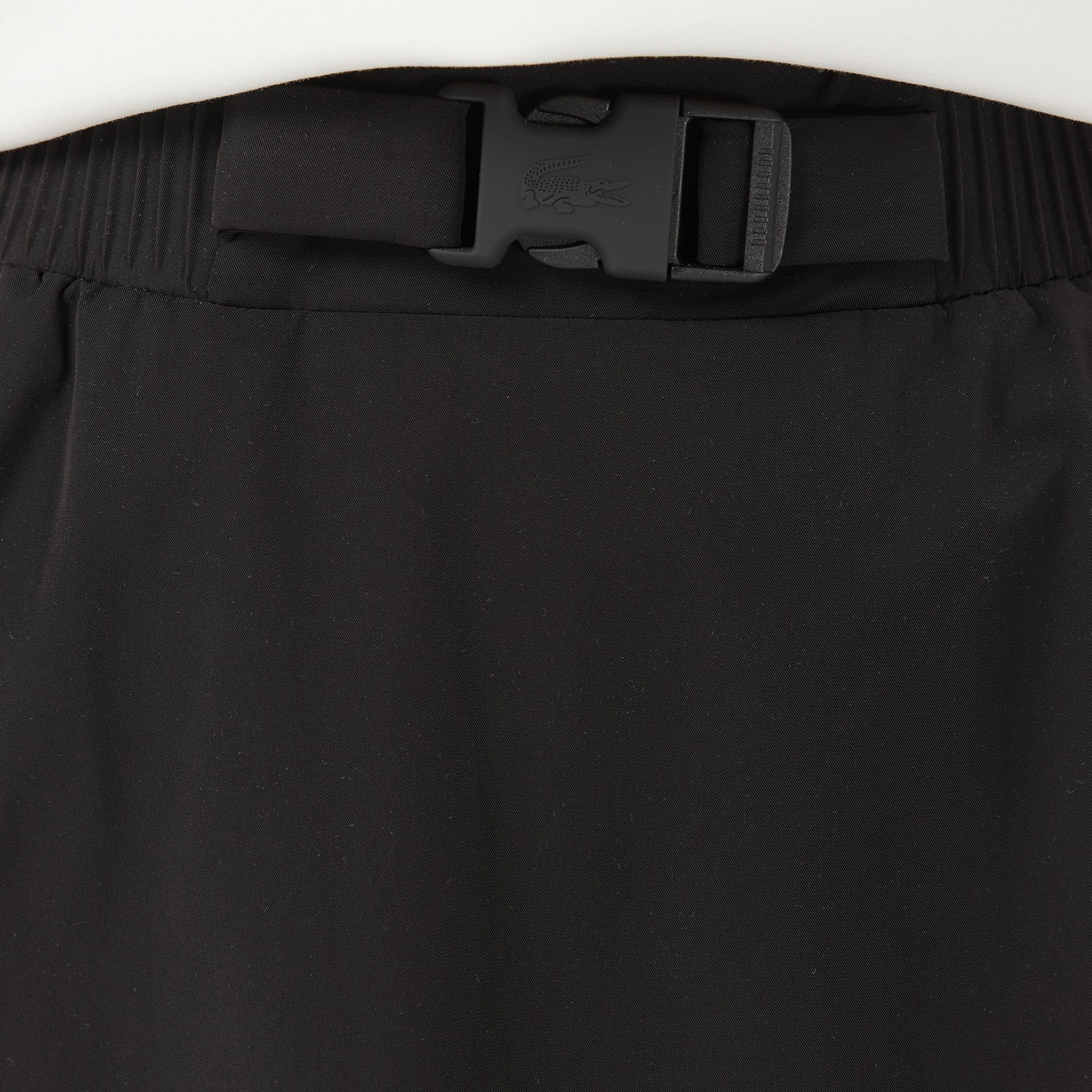 Lacoste Kadın Classic Fit Siyah Etek