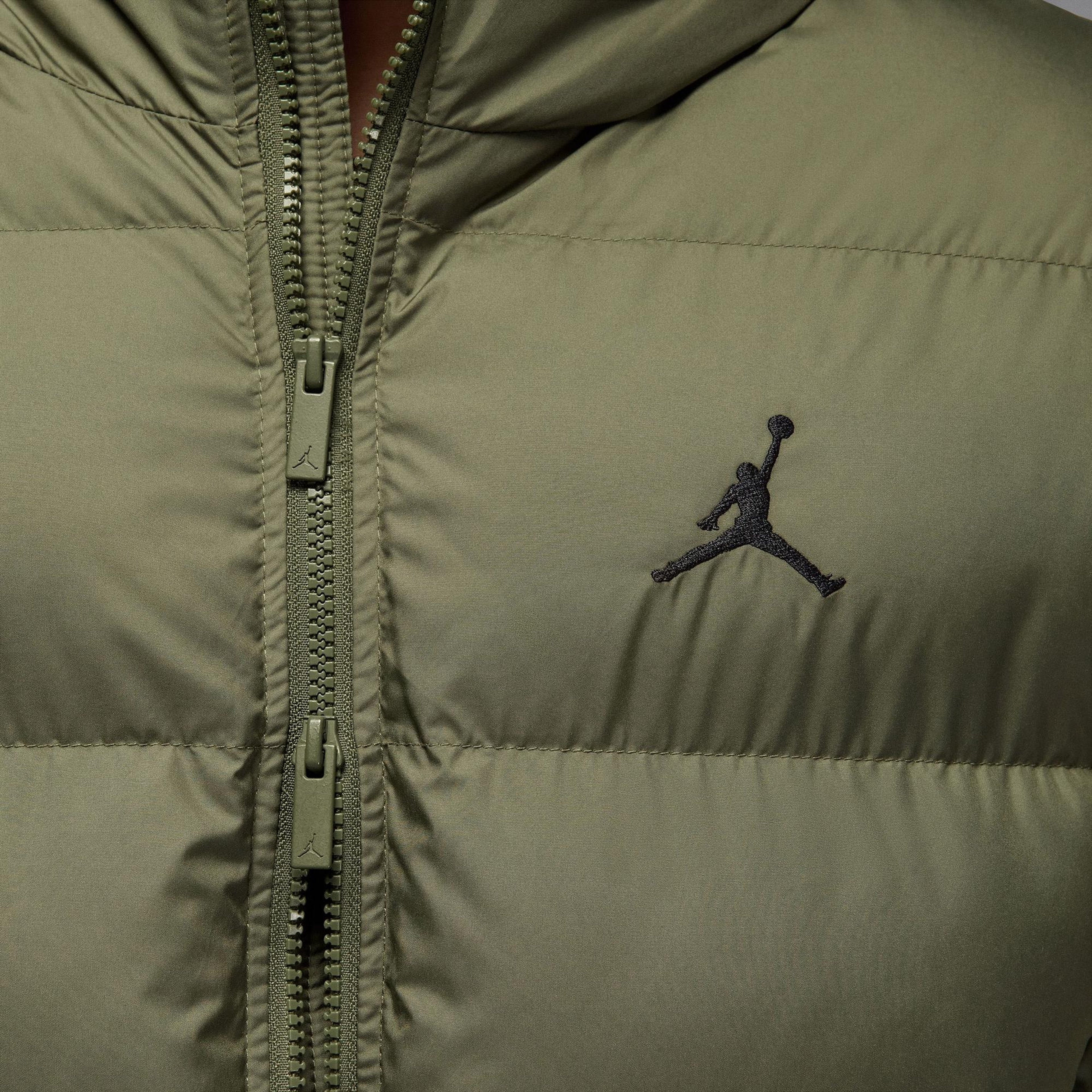 Jordan Brooklyn Puffer Erkek Haki Mont