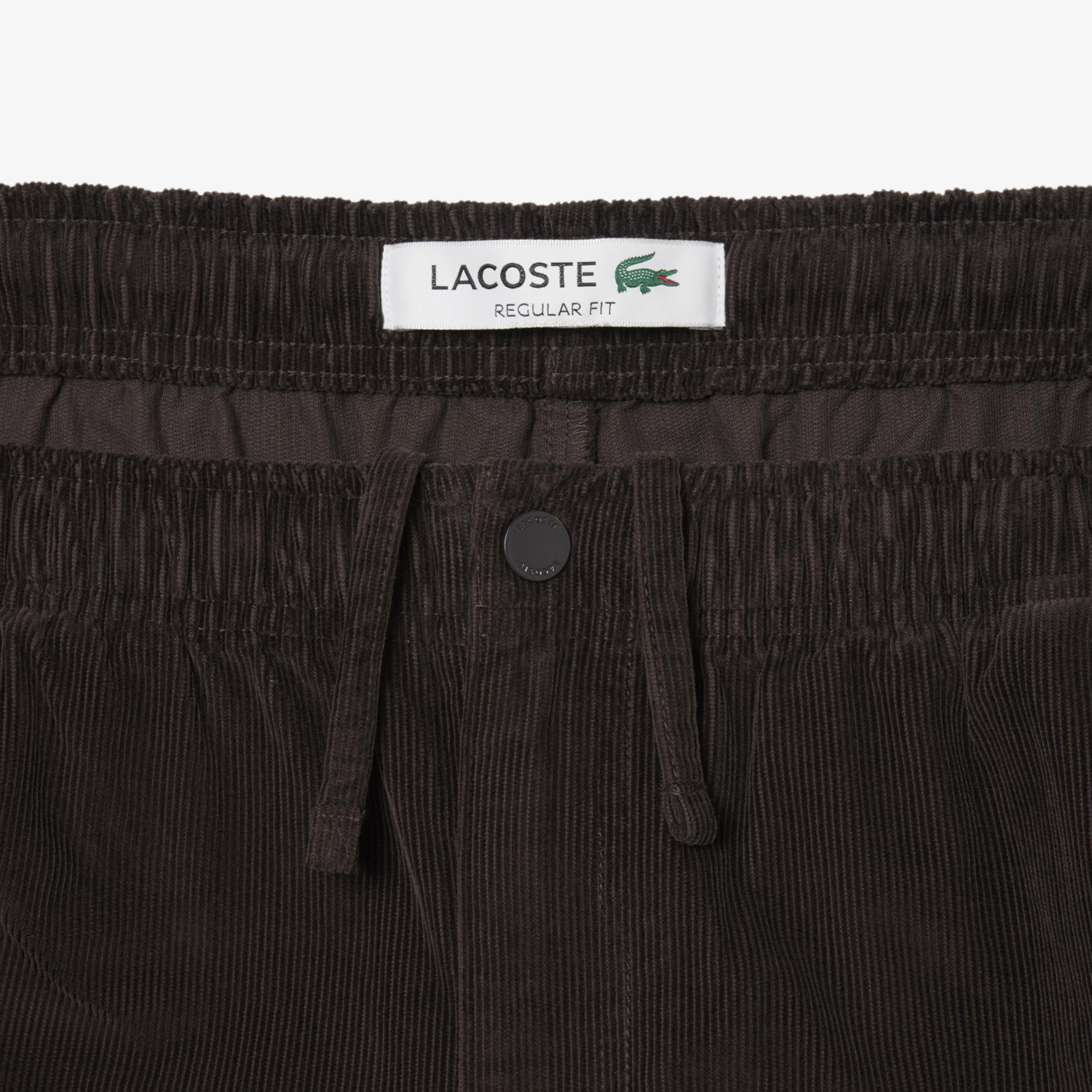 Lacoste Erkek Regular Fit Kahverengi Pantolon
