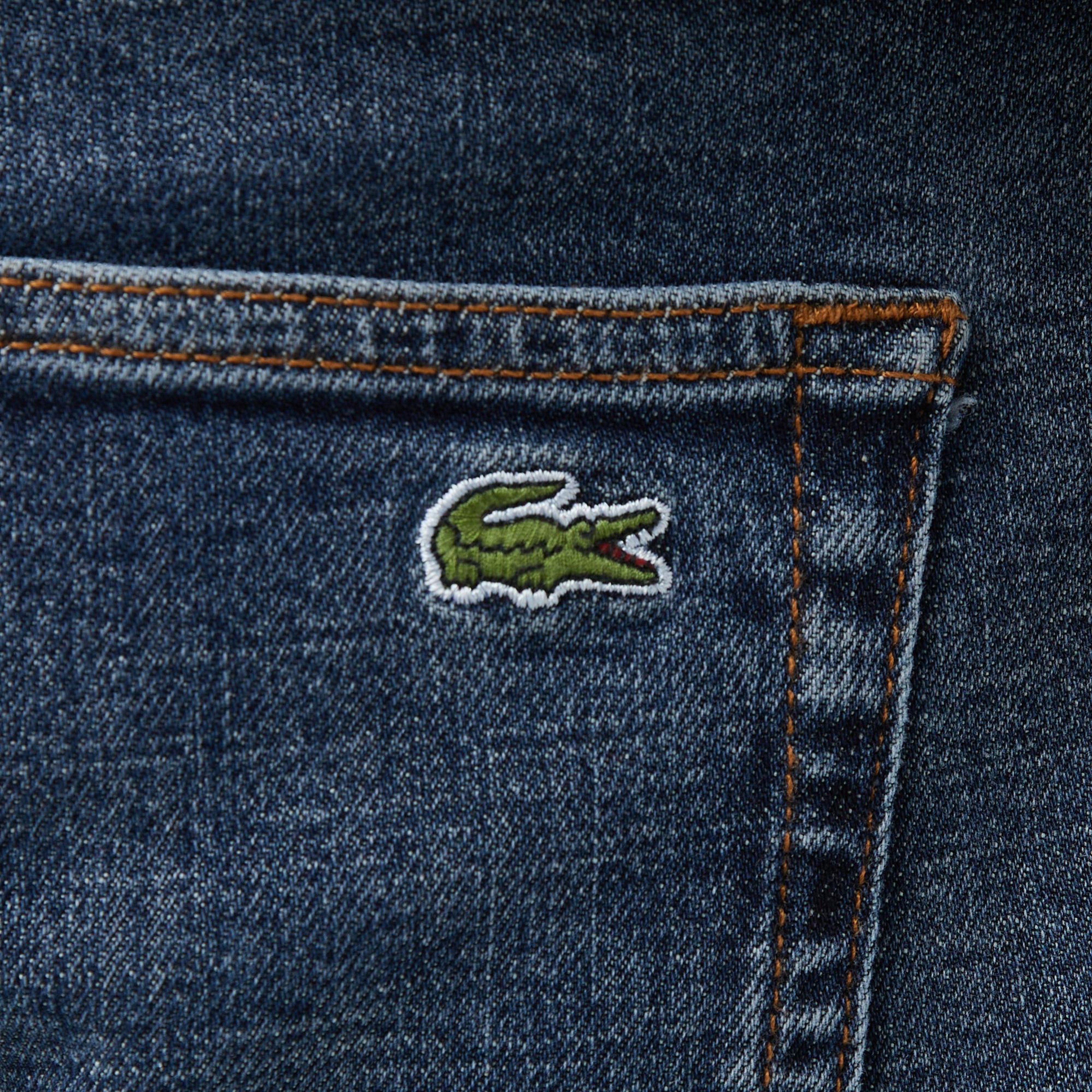 Lacoste Erkek Lacivert Jean Pantolon