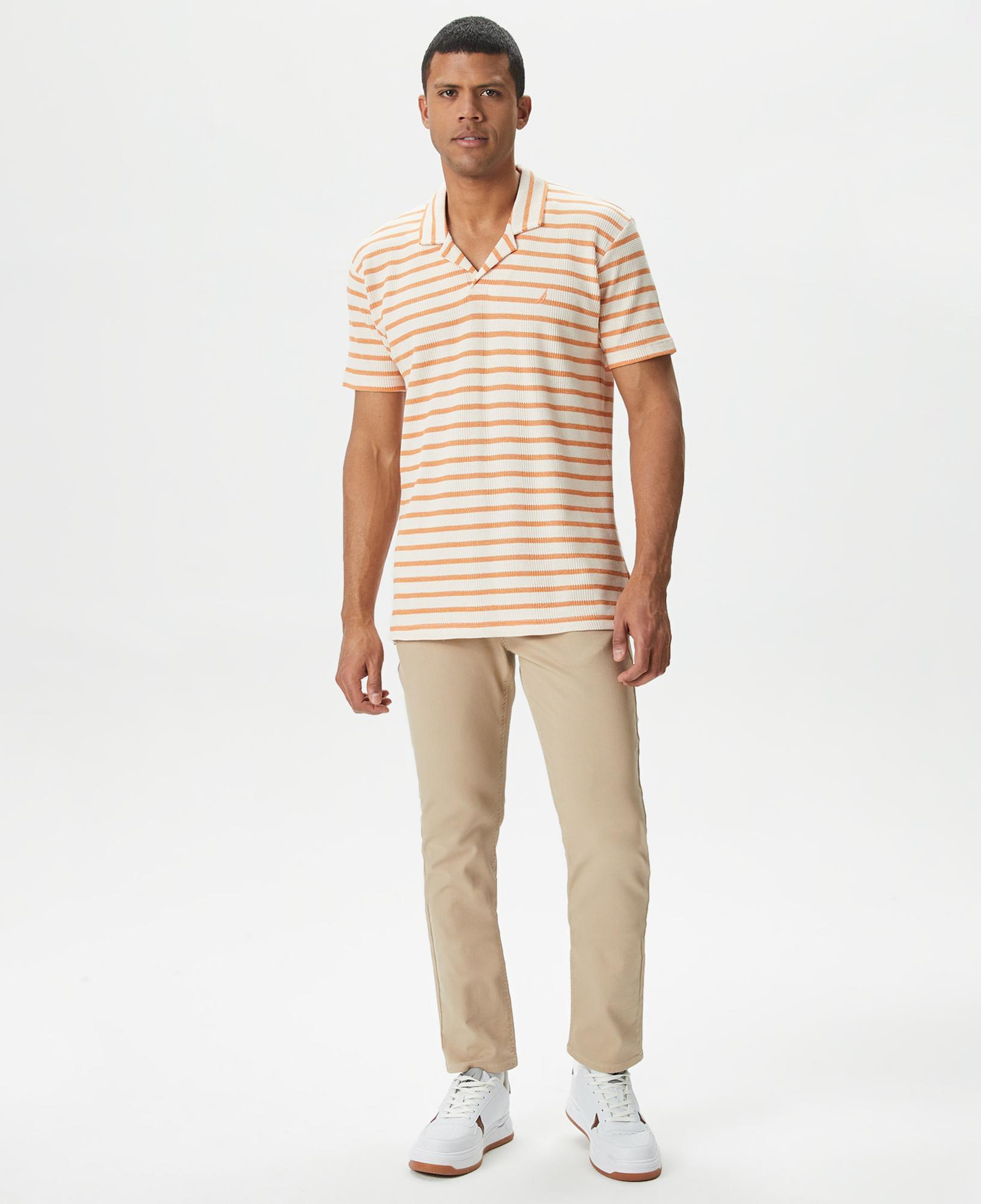 Nautica Erkek Bej Slim Fit Pantolon