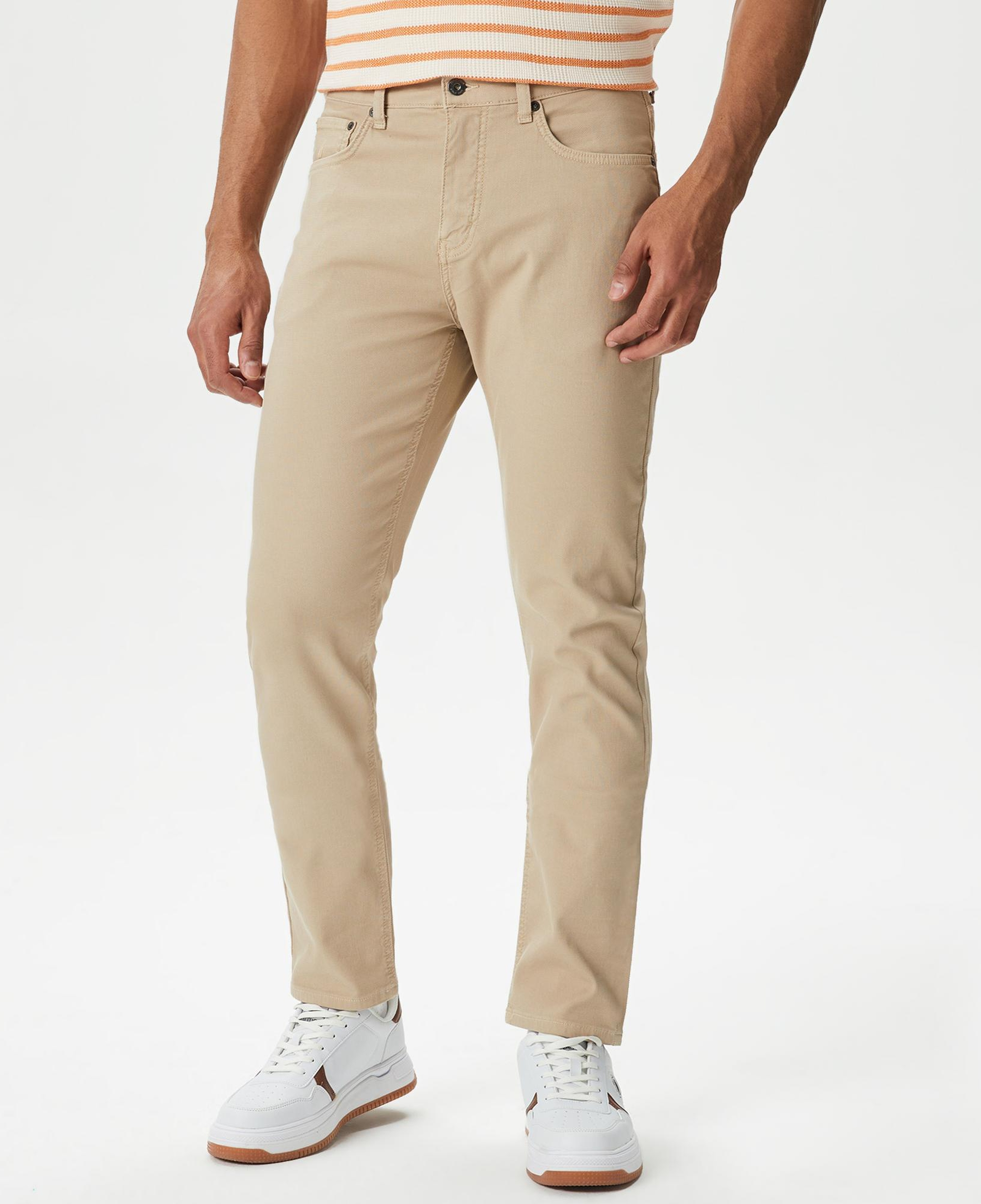 Nautica Erkek Bej Slim Fit Pantolon