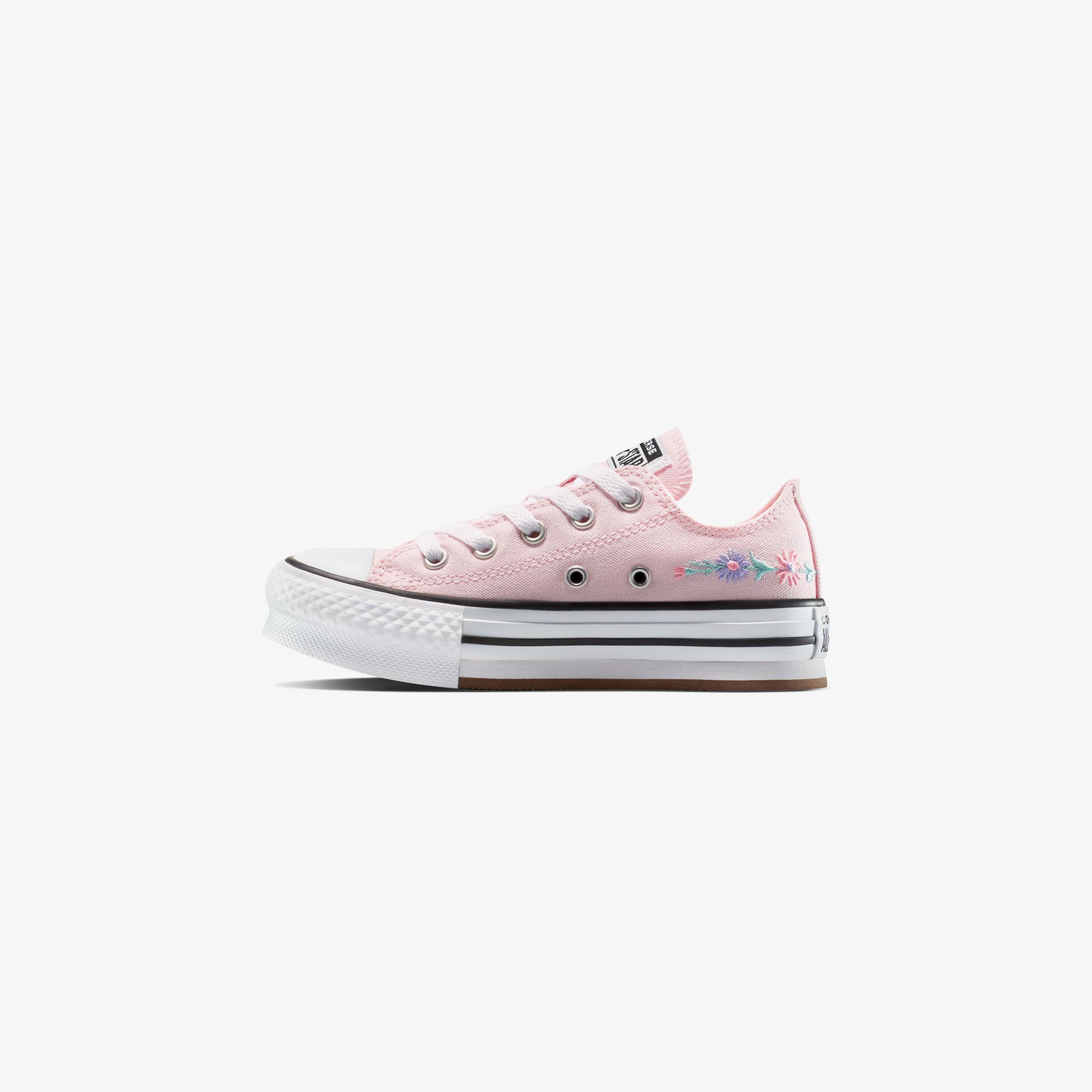 Converse Chuck Taylor All Star Platform Florals Çocuk Pembe Sneaker