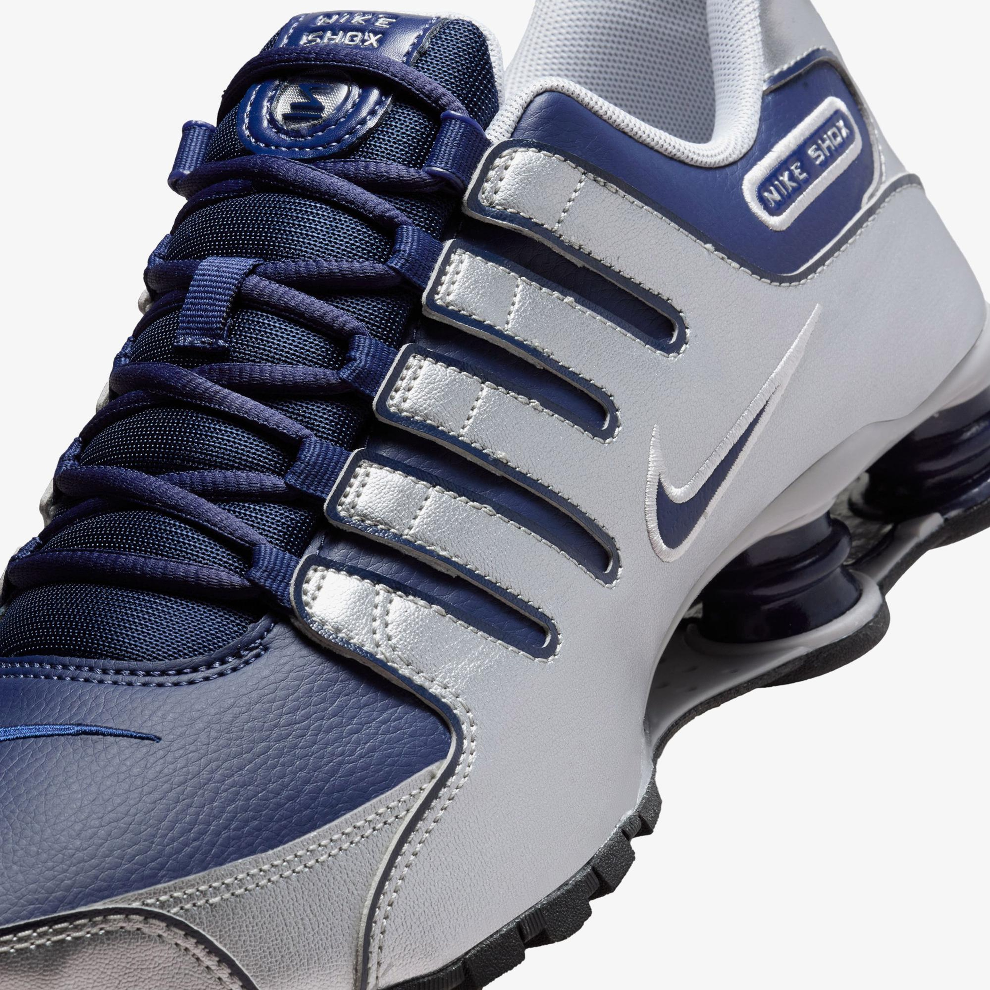 Nike Shox Erkek Lacivert Spor Ayakkabı