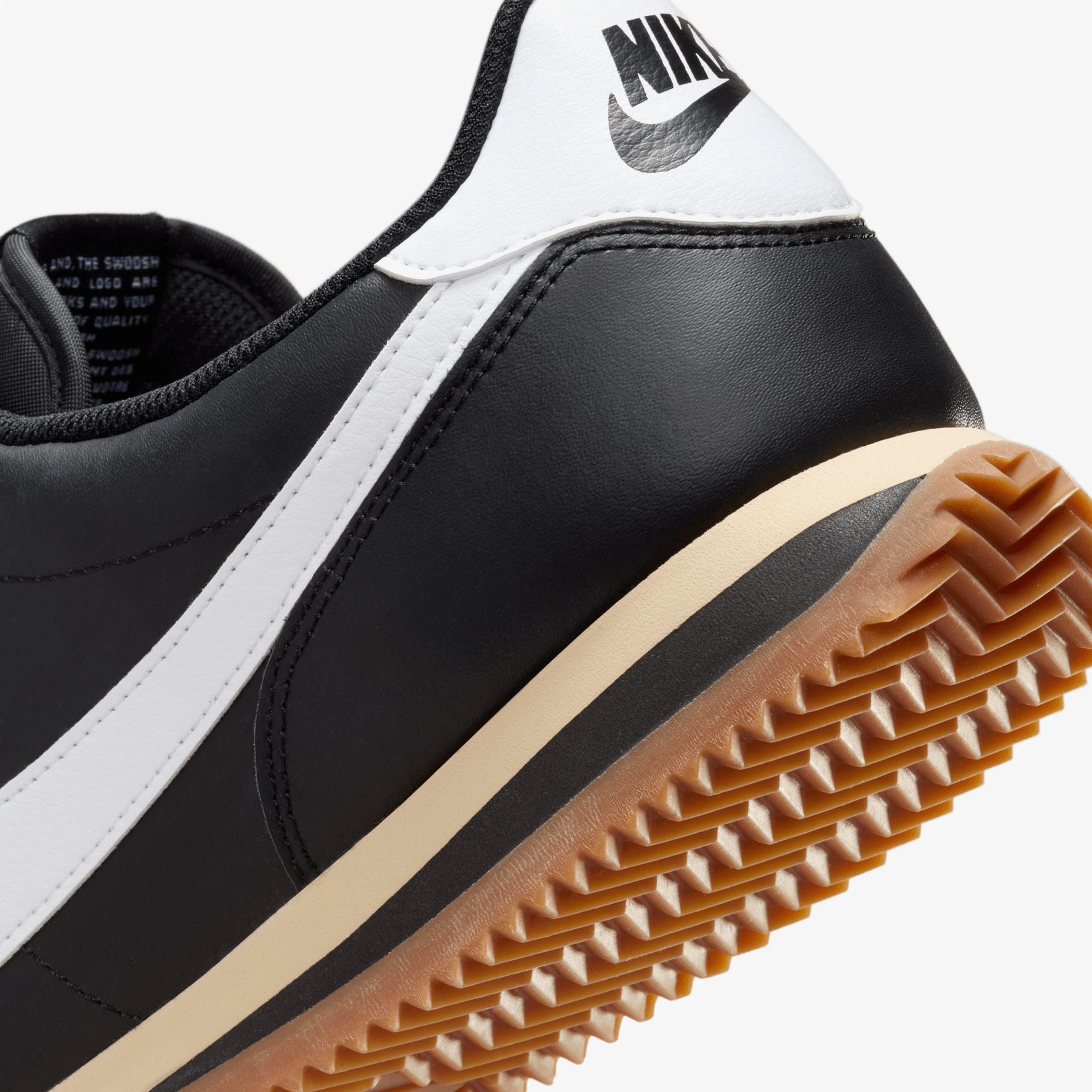 Nike Cortez Erkek Siyah Spor Ayakkabı