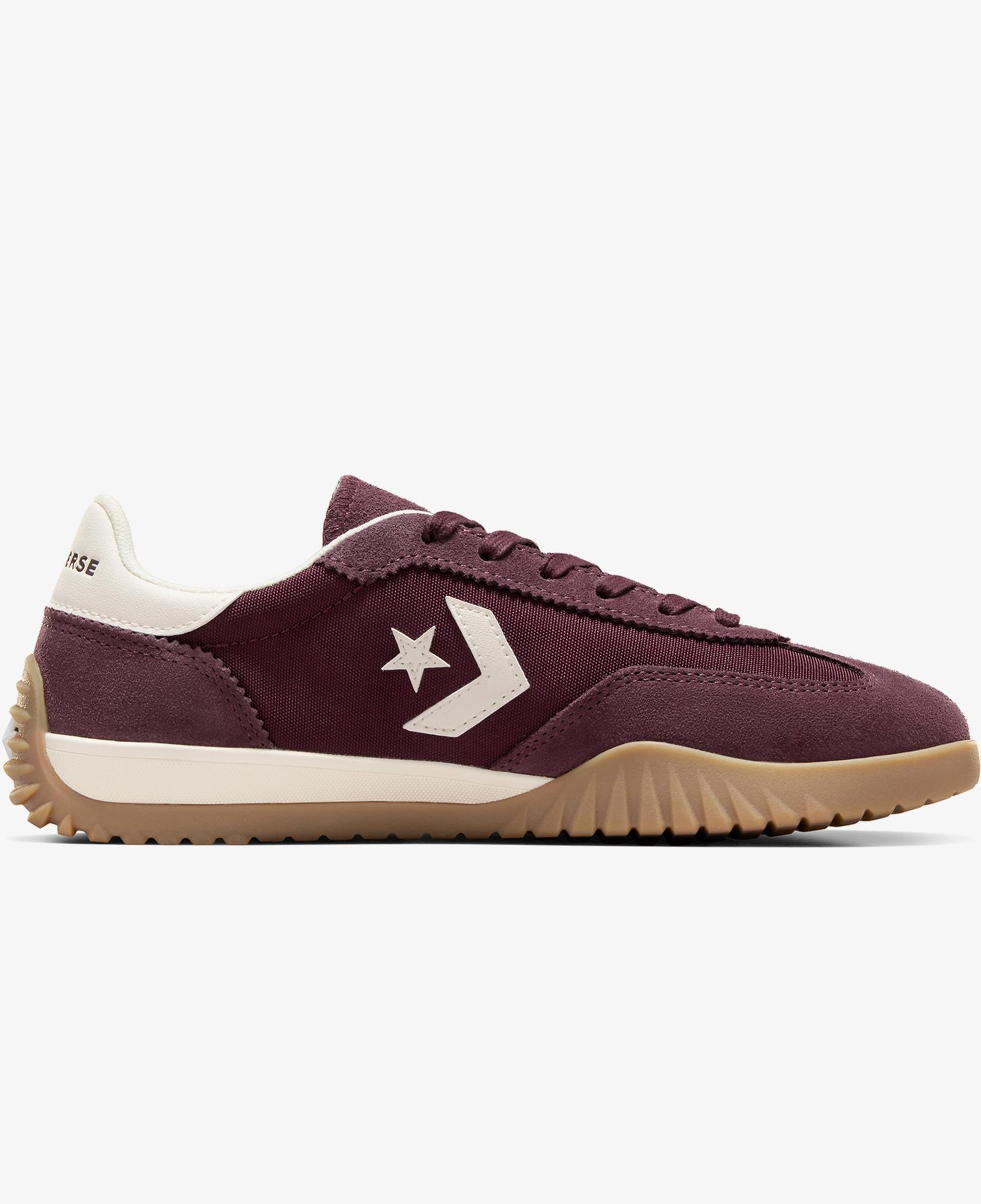 Converse Run Star Trainer Unisex Bordo Süet Sneaker