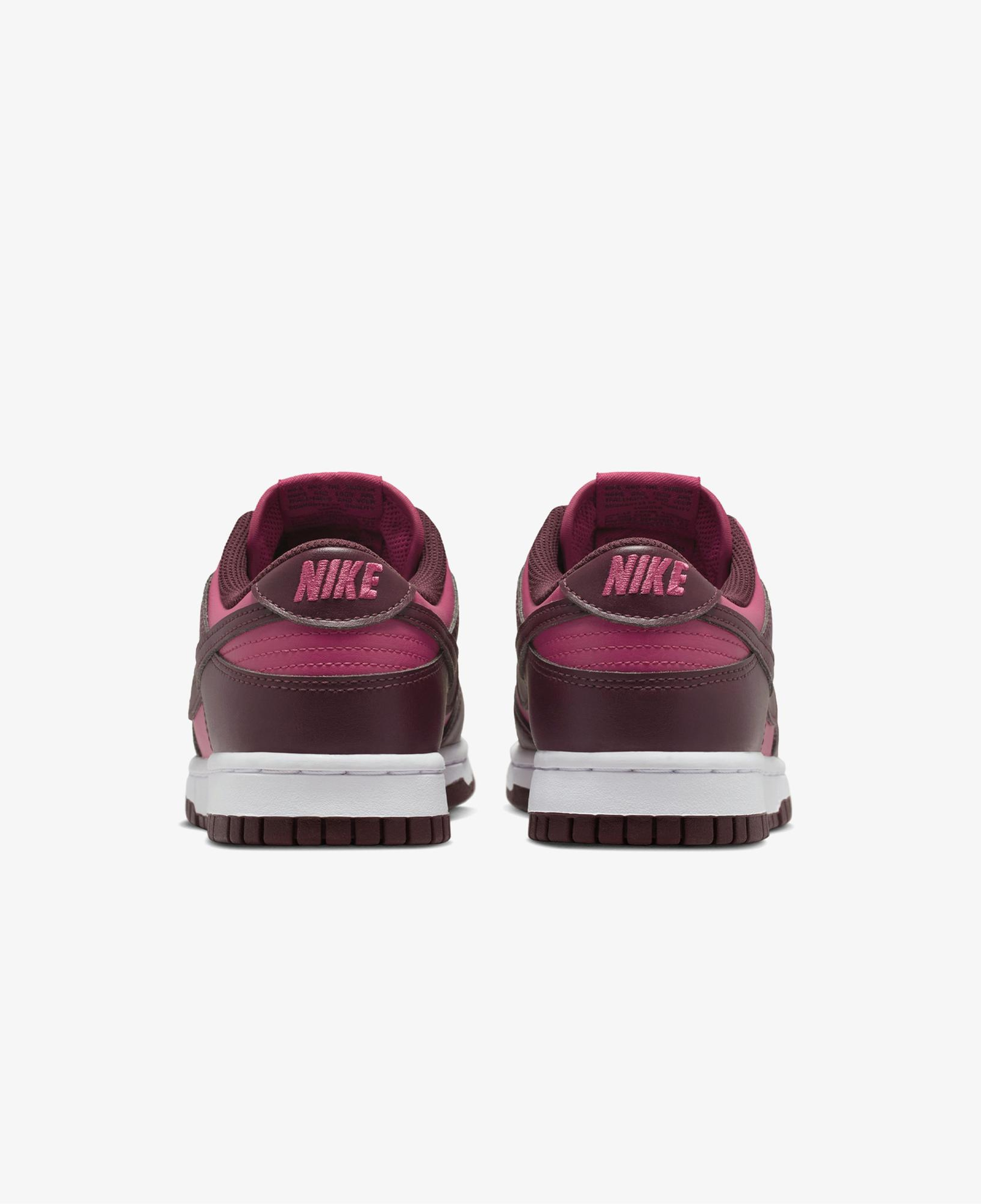 Nike Dunk Low Kadın Bordo Spor Ayakkabı
