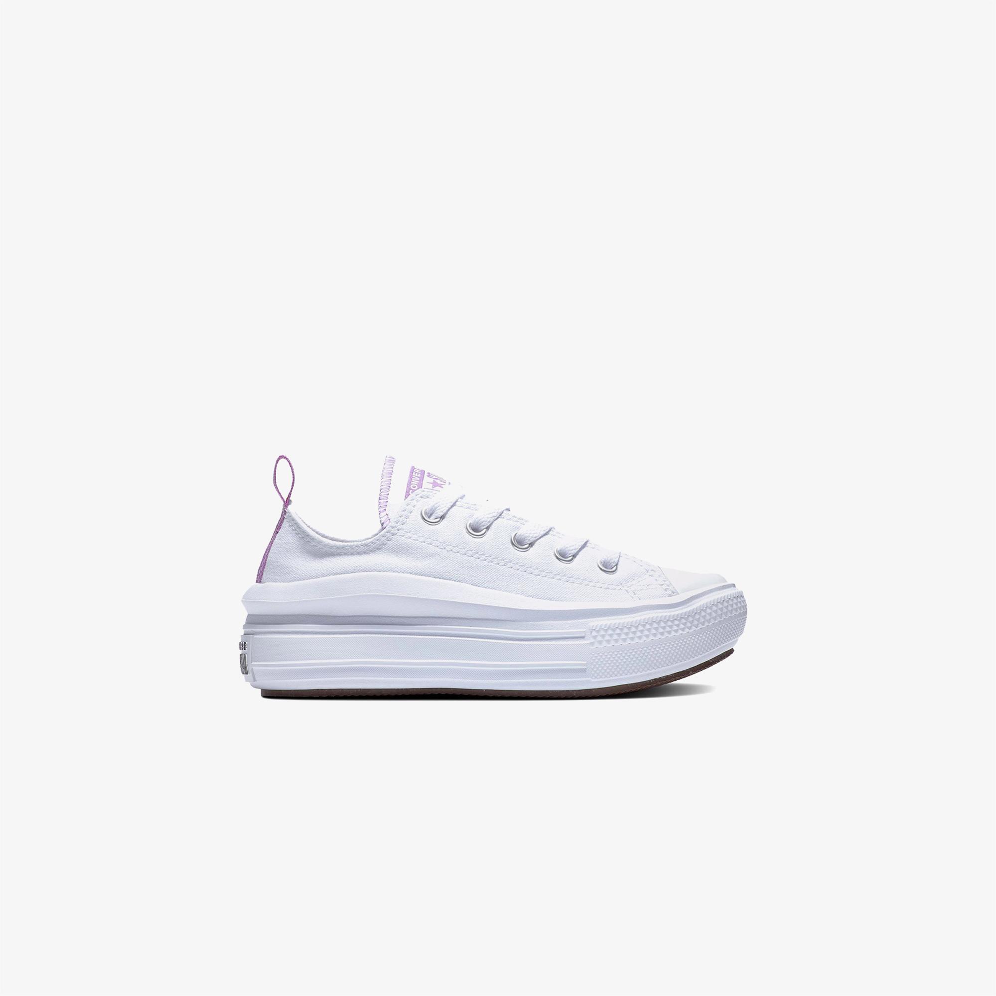 Converse Chuck Taylor All Star Move Çocuk Beyaz Platform Sneaker