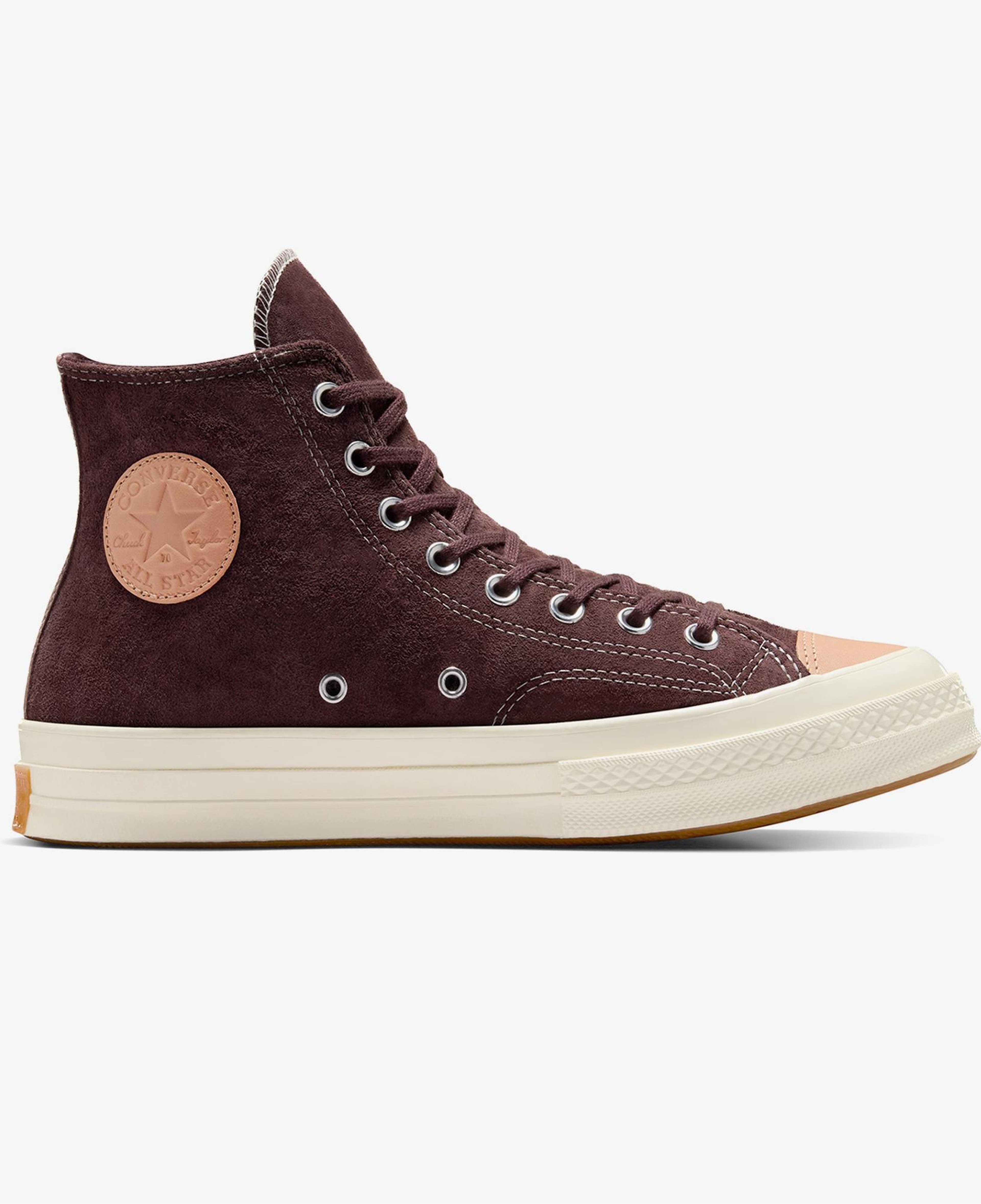 Converse Chuck 70 Taylored Lux Unisex Kahverengi Deri Sneaker