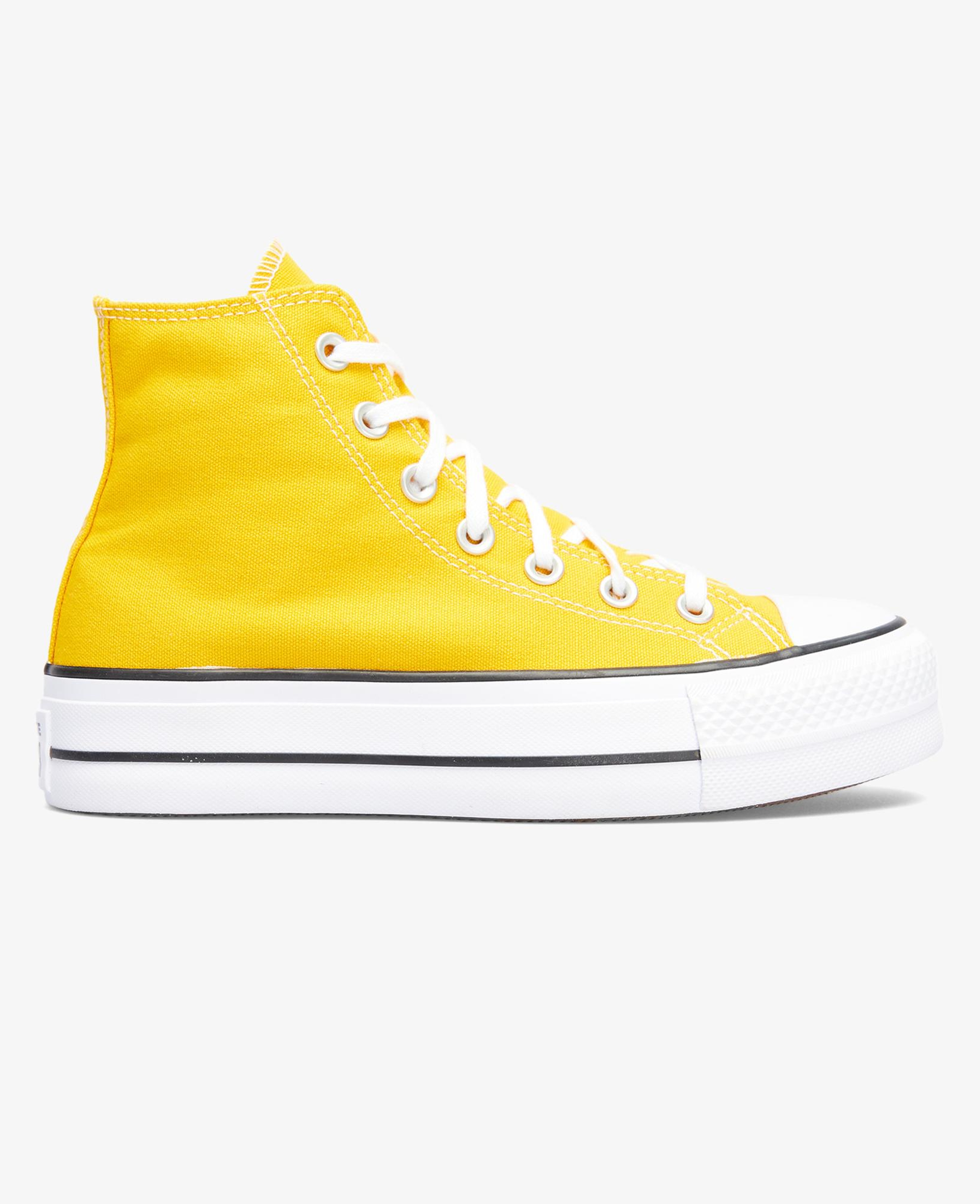 Converse Chuck Taylor All Star Lift Kadın Sarı Platform Sneaker