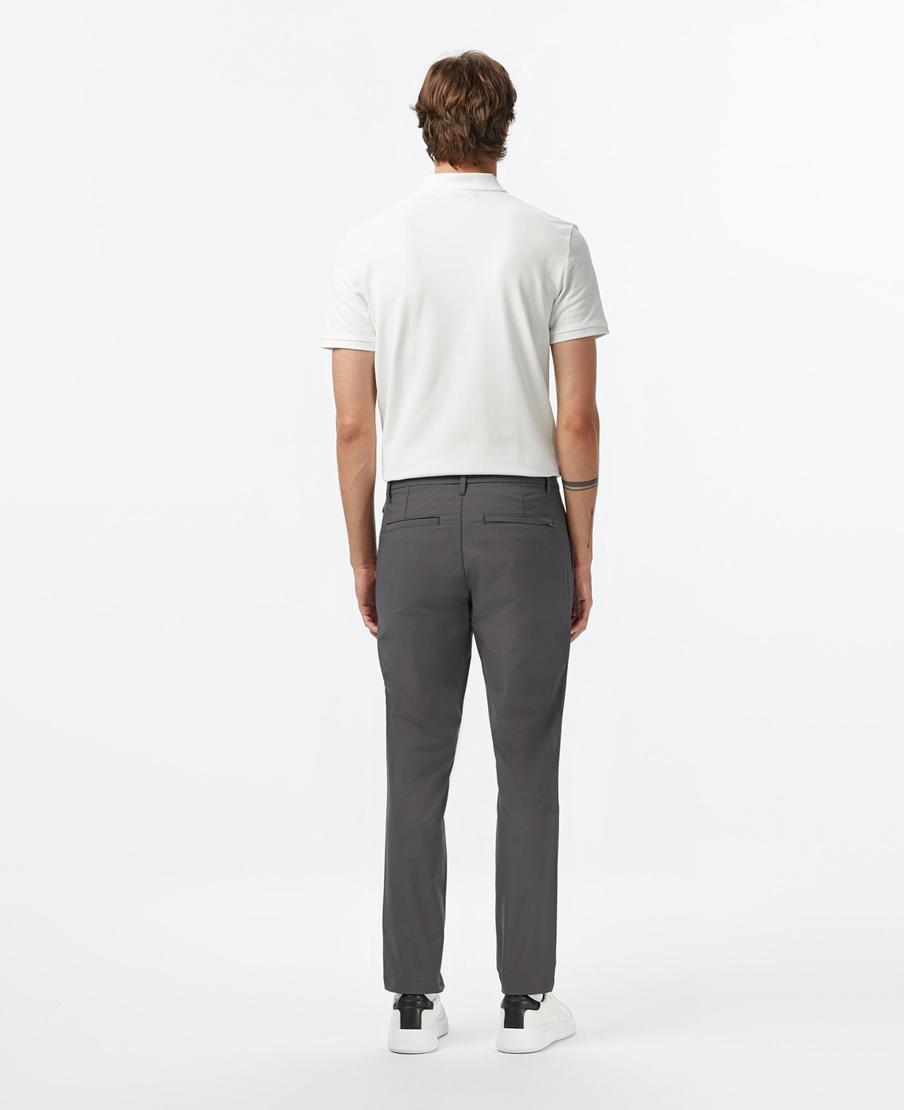 Calvin Klein Slim Tech Erkek Gri Pantolon