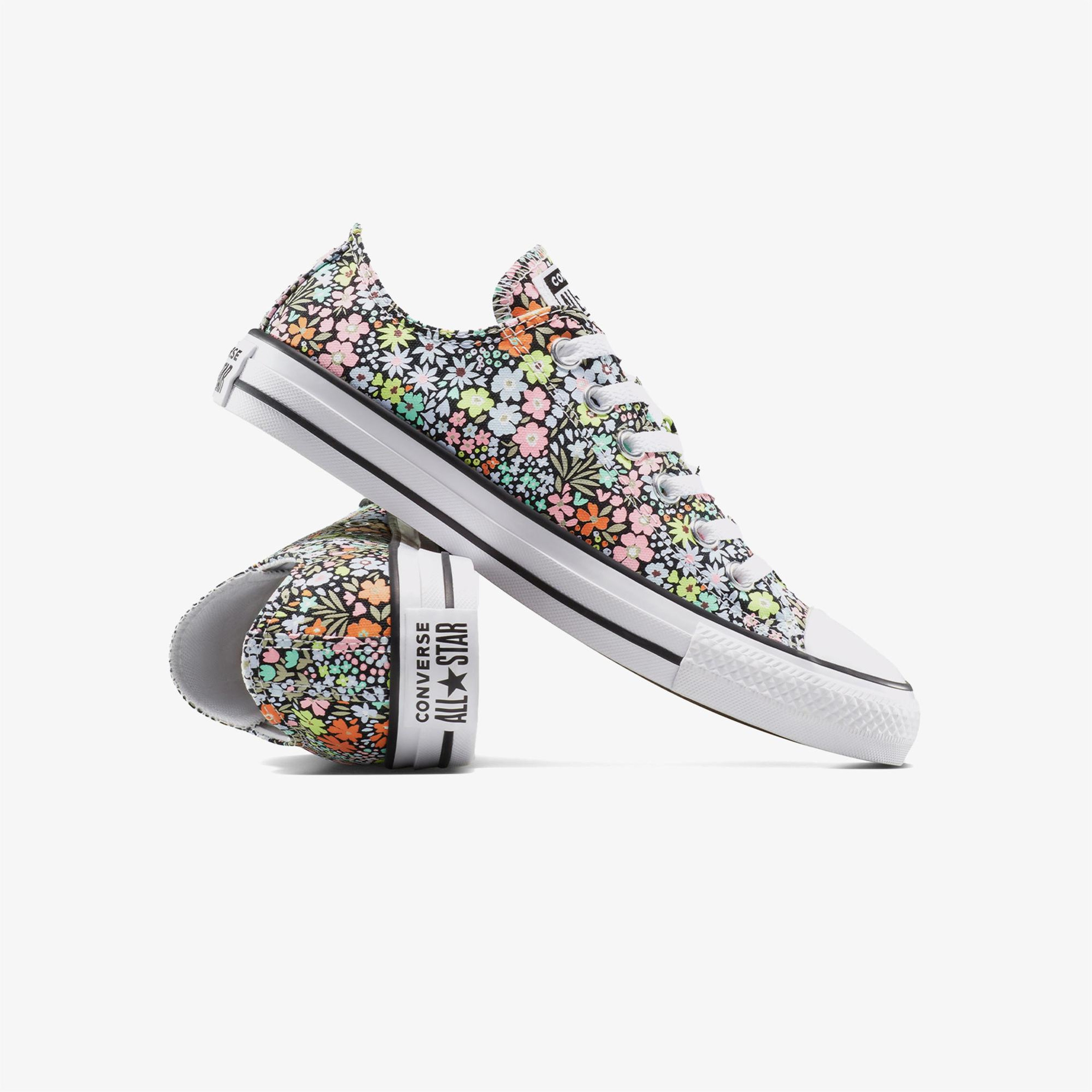 Converse Chuck Taylor All Star Mini Flowers Unisex Mavi Sneaker