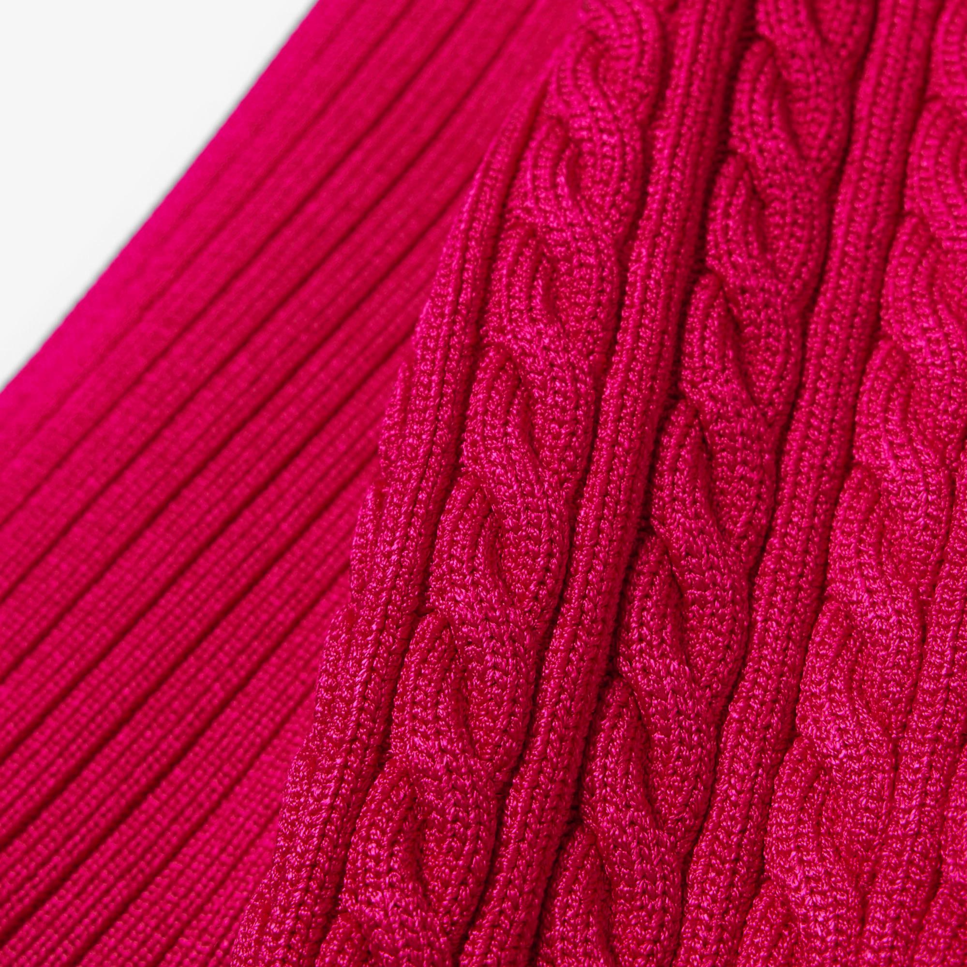Lacoste Runway Kadın Kısa Kollu Polo Yaka Pembe Triko