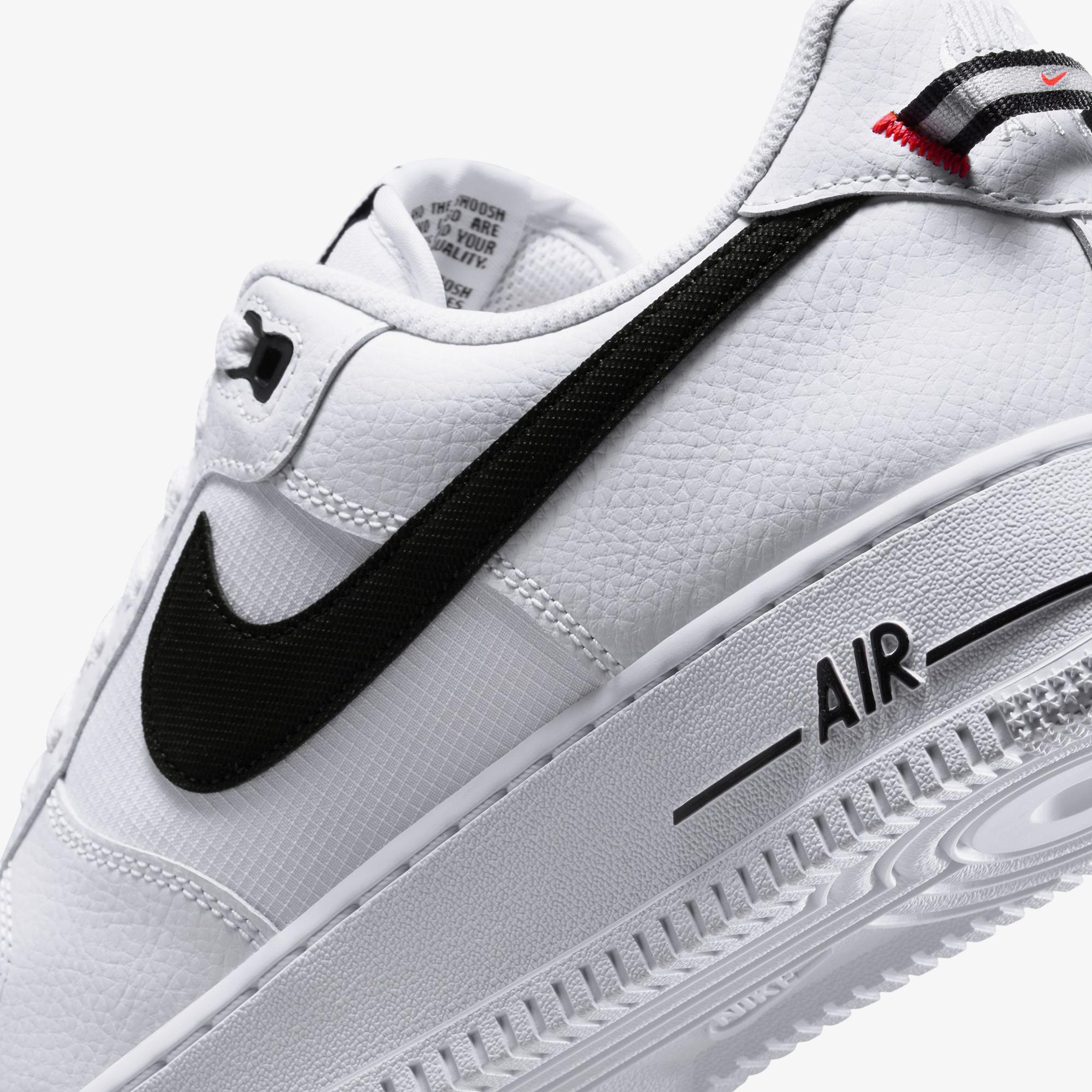 Nike Air Force 1 '07 LV8 Erkek Beyaz Spor Ayakkabı