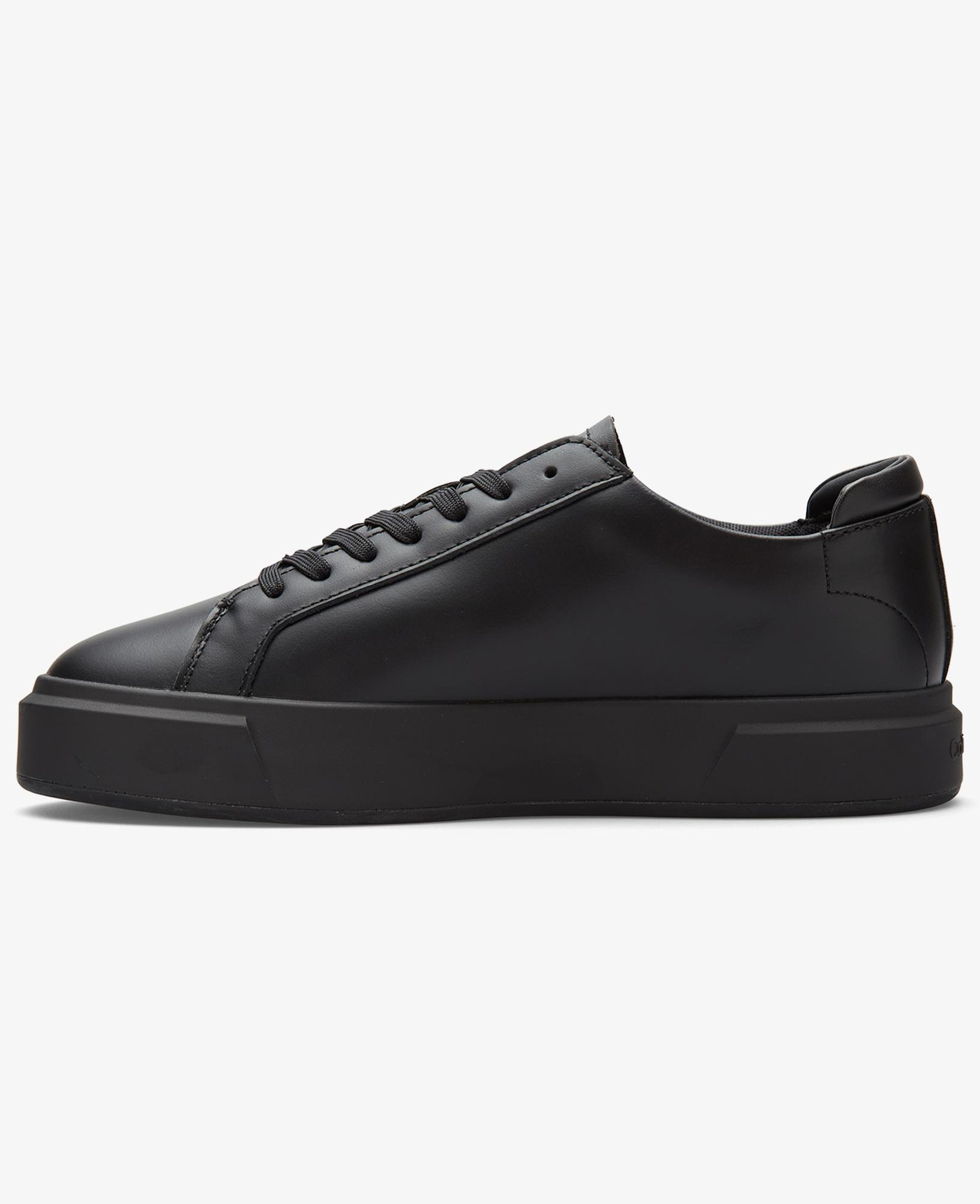 Calvin Klein Basket Cupsole Lace Up Erkek Siyah Sneaker