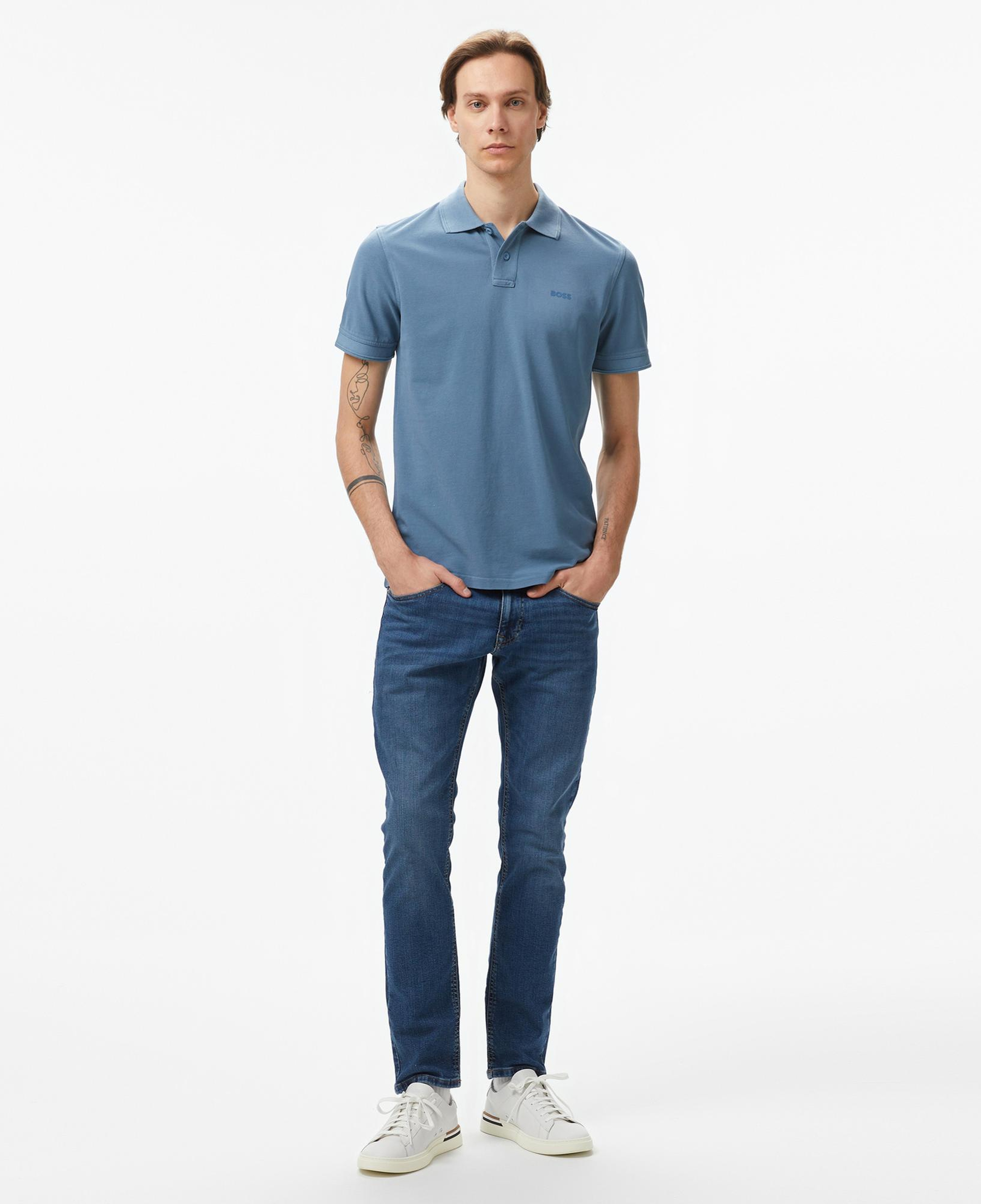 Boss Prime Erkek Mavi Polo