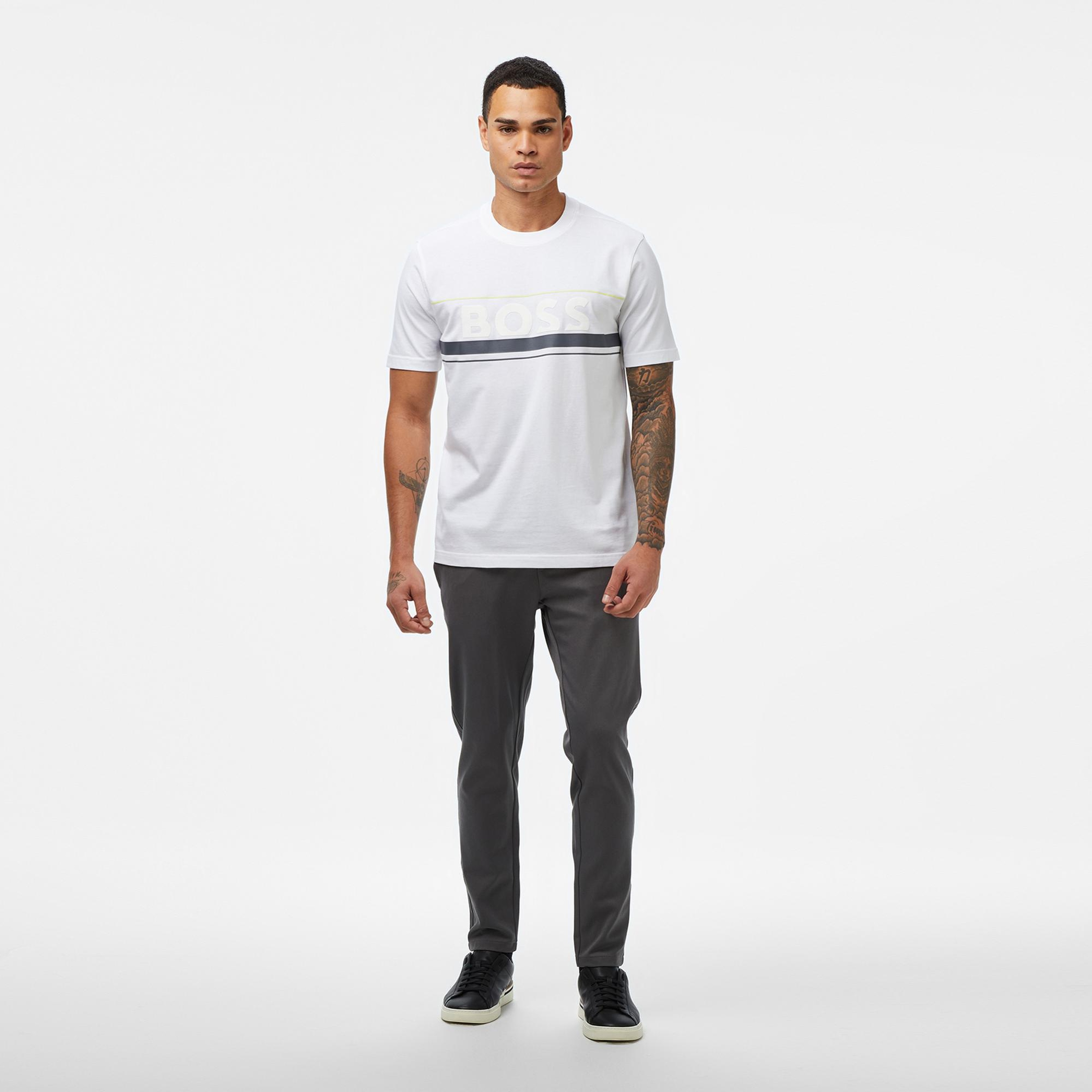 Boss Iconic Erkek Beyaz T-Shirt