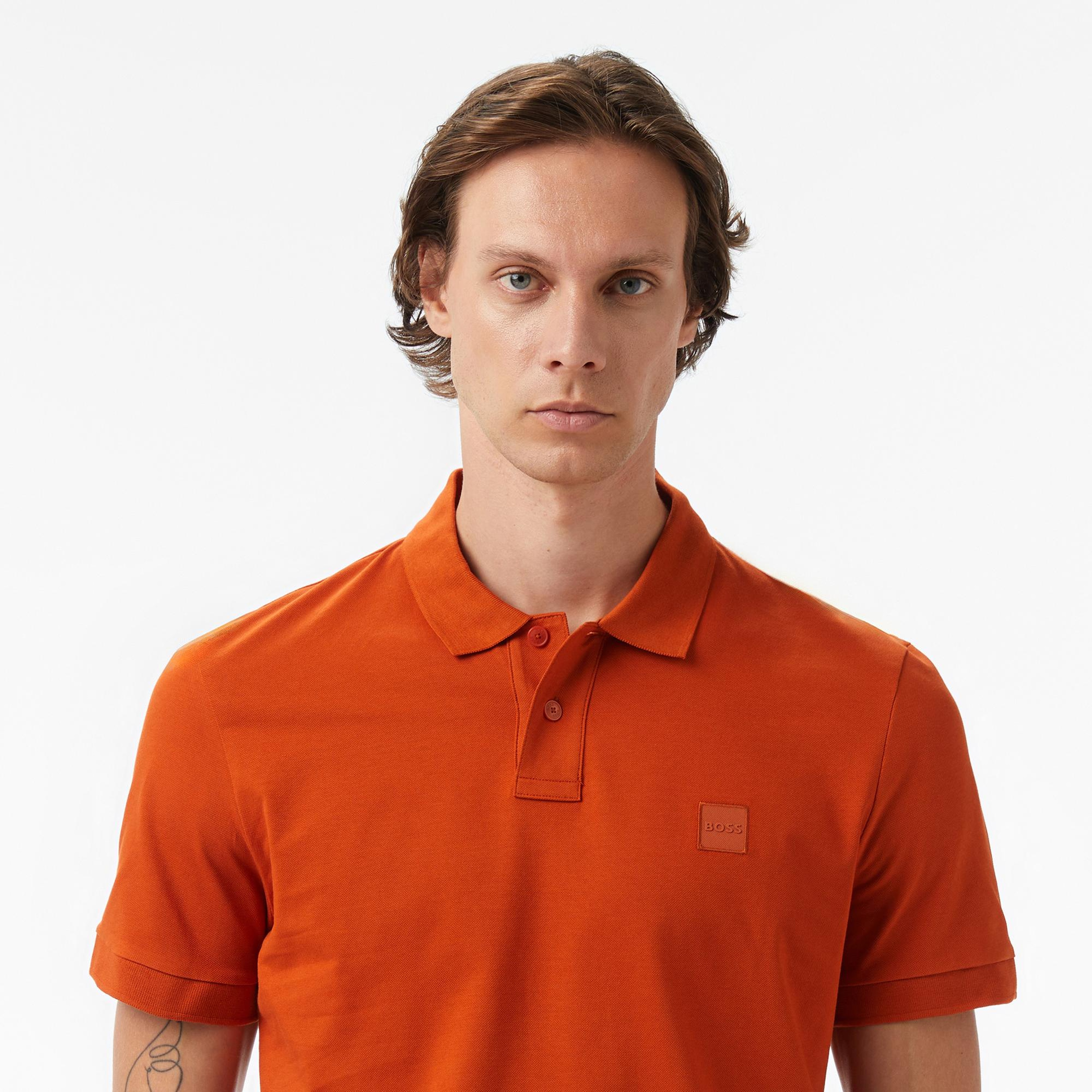 Boss Passenger Erkek Açık Turuncu Polo
