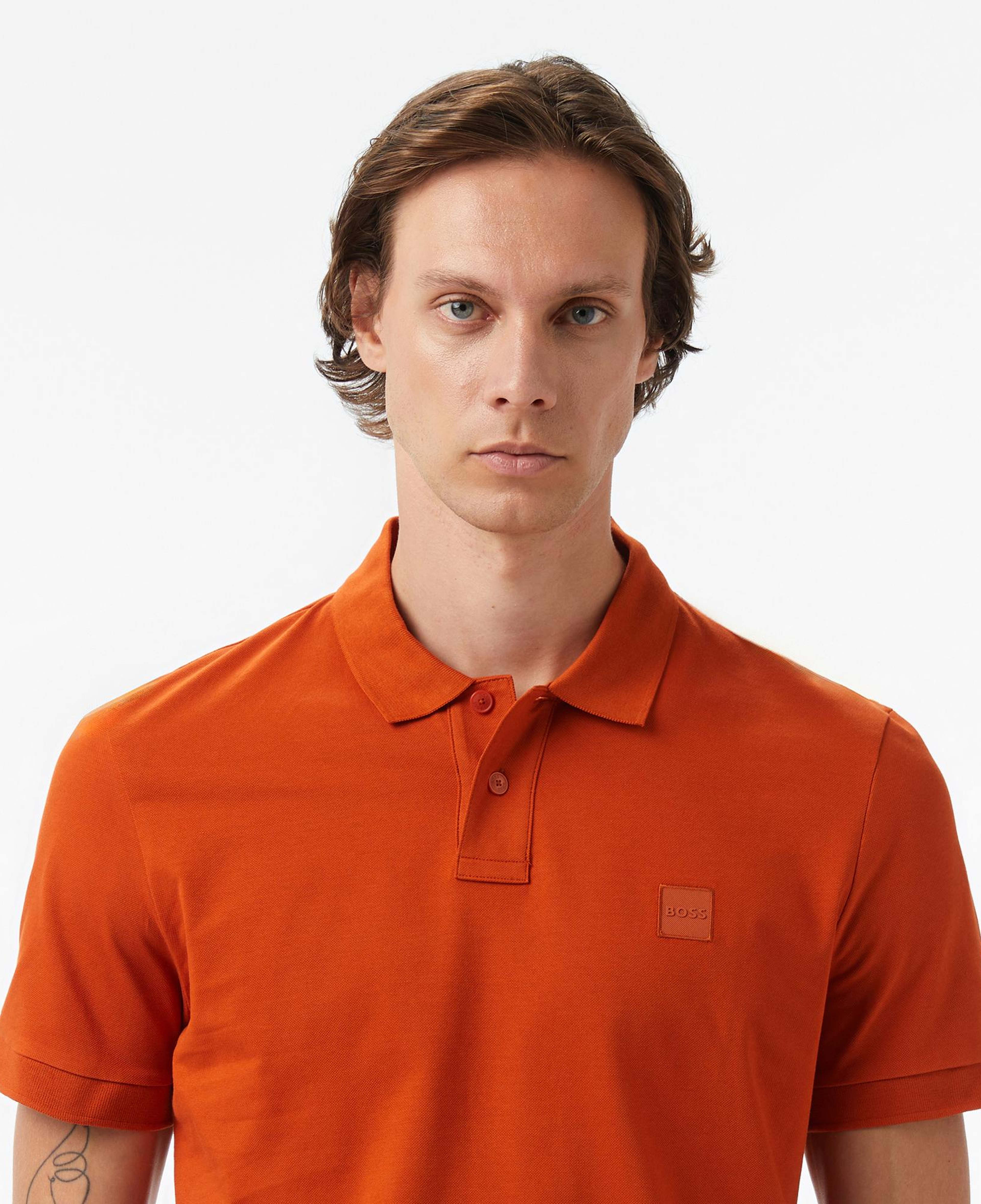 Boss Passenger Erkek Açık Turuncu Polo