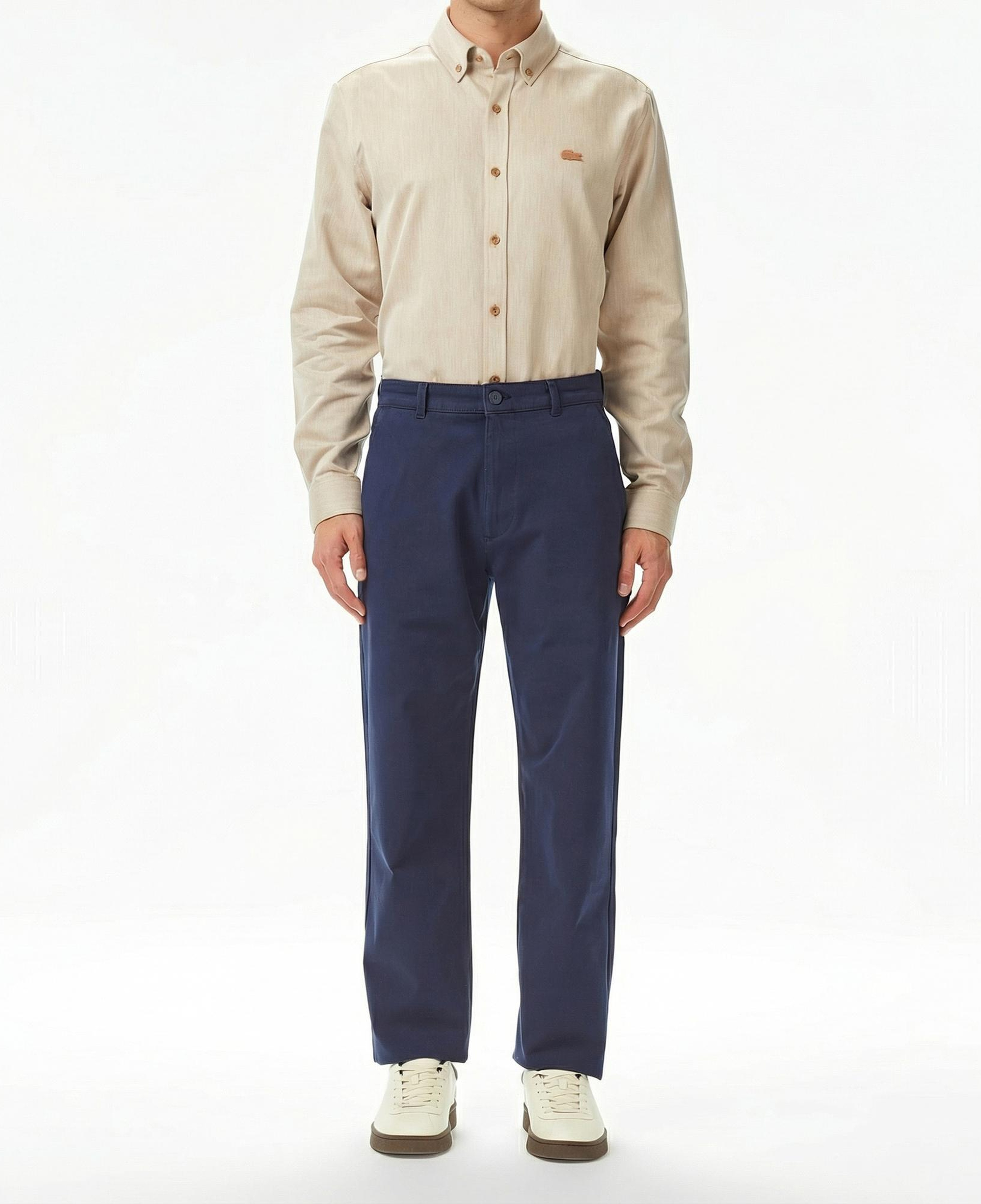 Lacoste Erkek Slim Fit Lacivert Pantolon