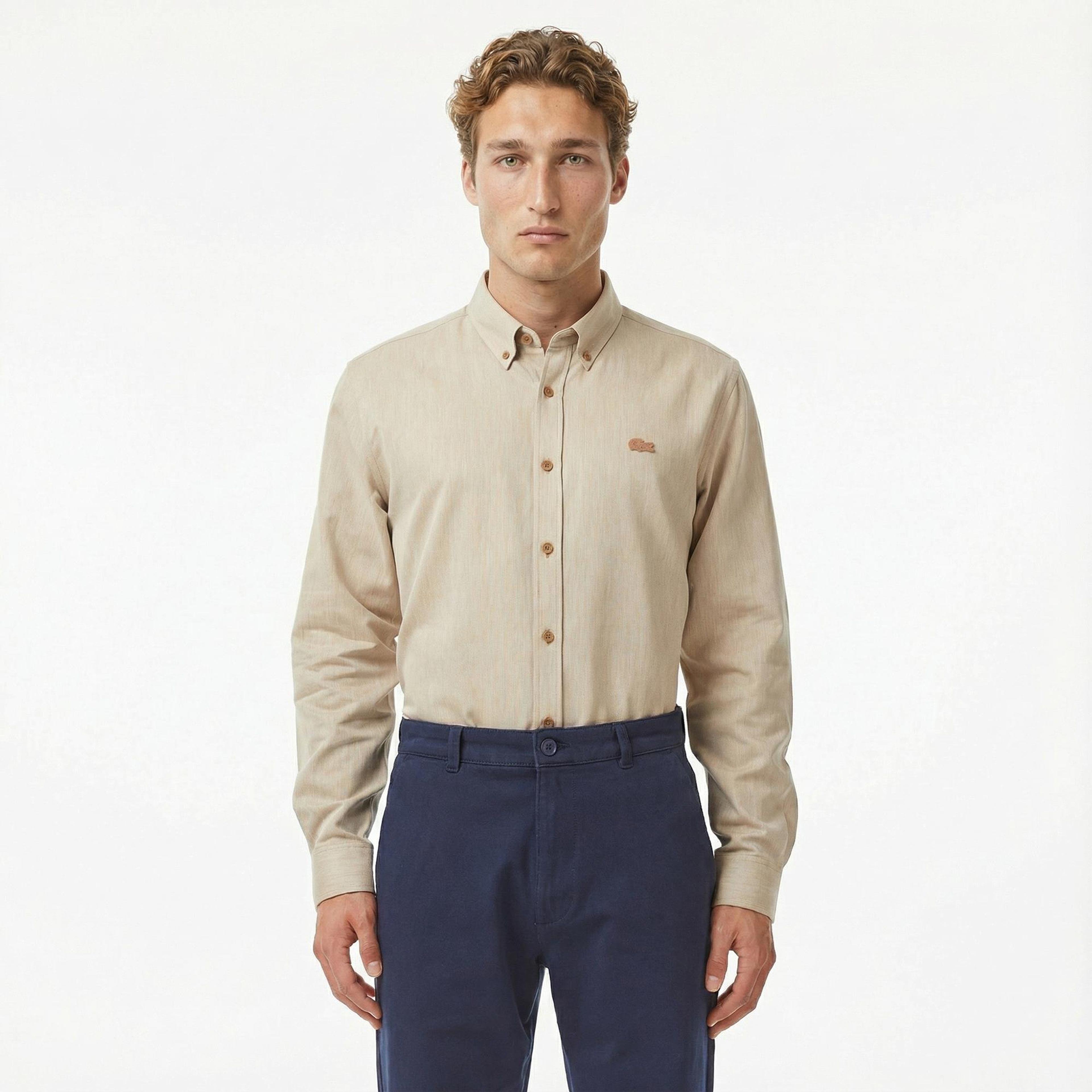 Lacoste Erkek Slim Fit Lacivert Pantolon