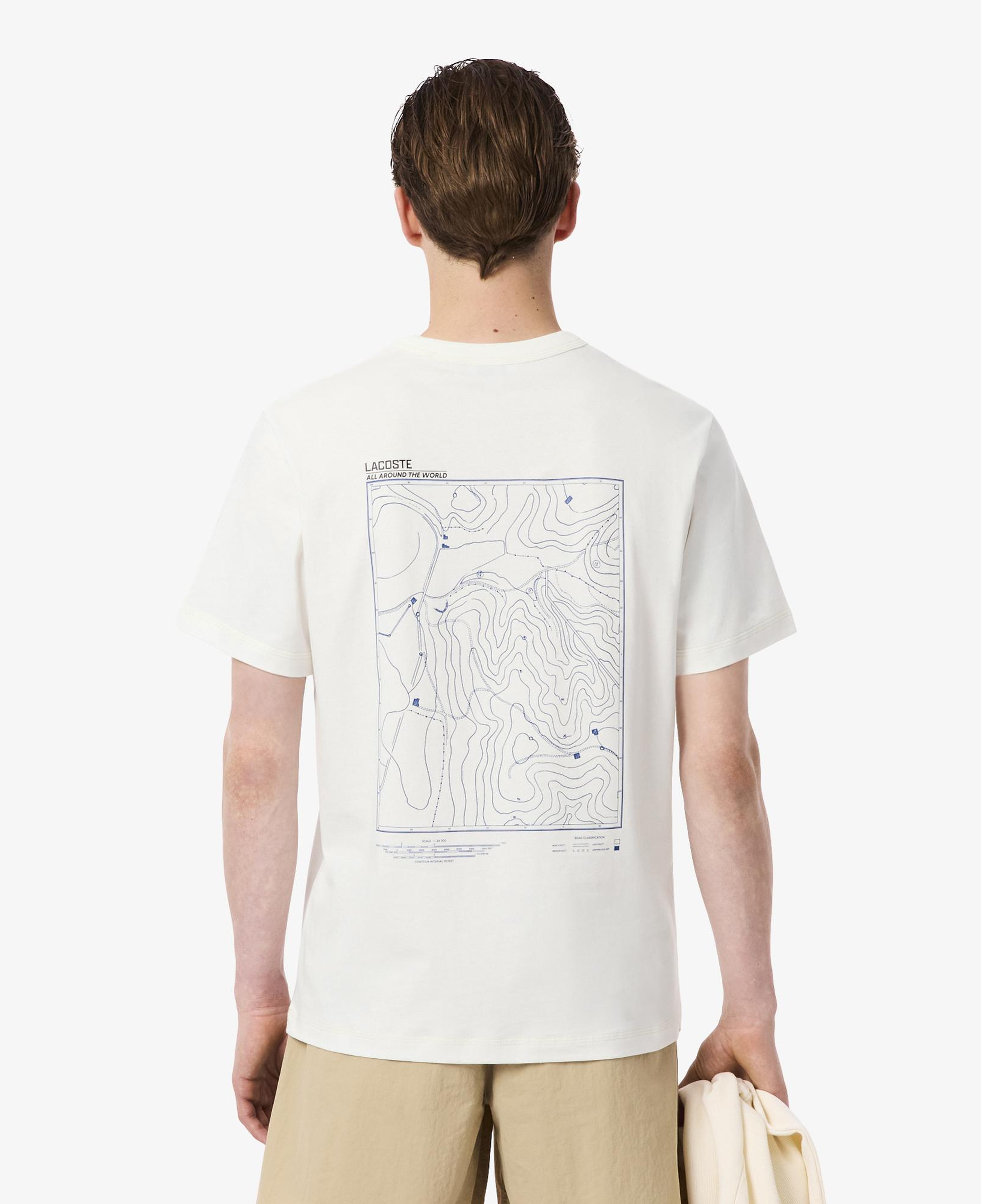 Lacoste Erkek Classic Fit Bisiklet Yaka Beyaz T-Shirt