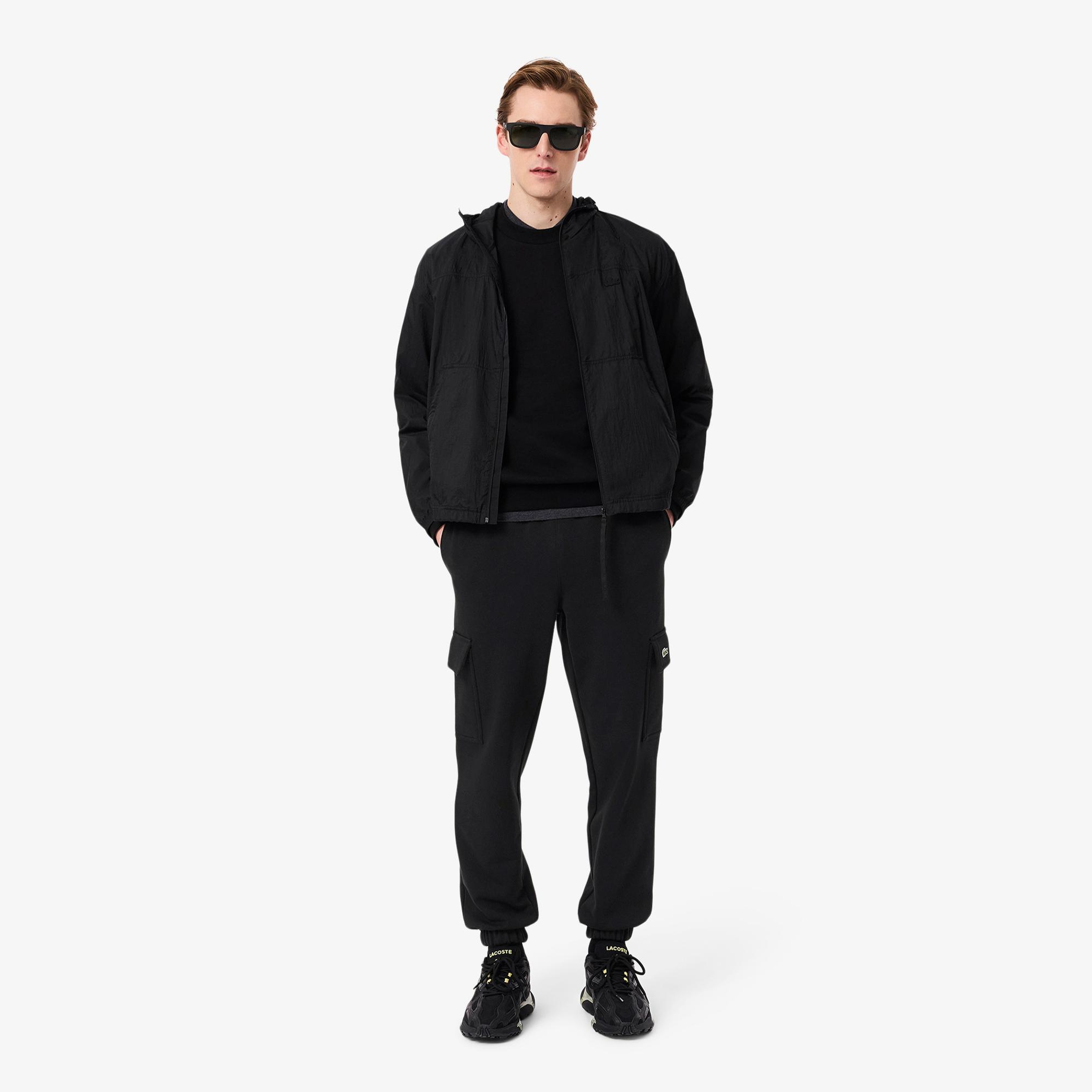 Lacoste Erkek Regular Fit Siyah Eşofman Altı