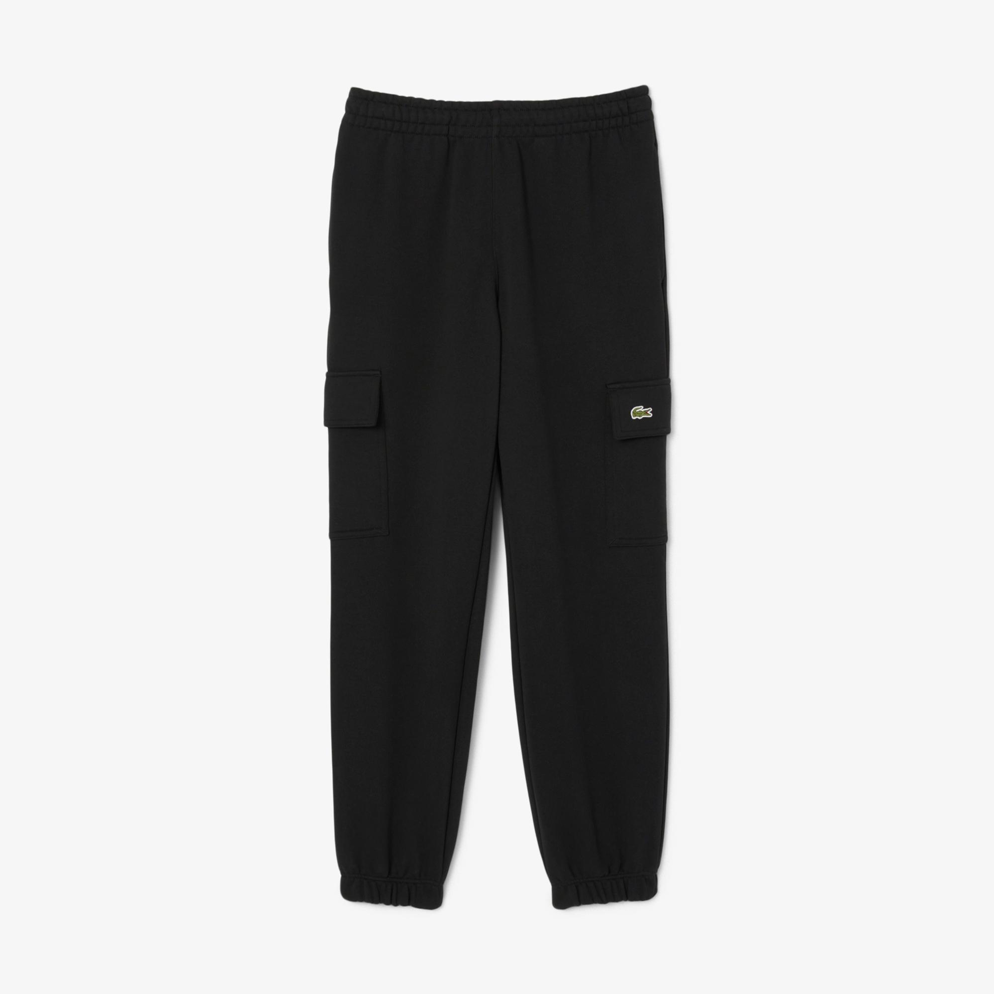 Lacoste Erkek Regular Fit Siyah Eşofman Altı