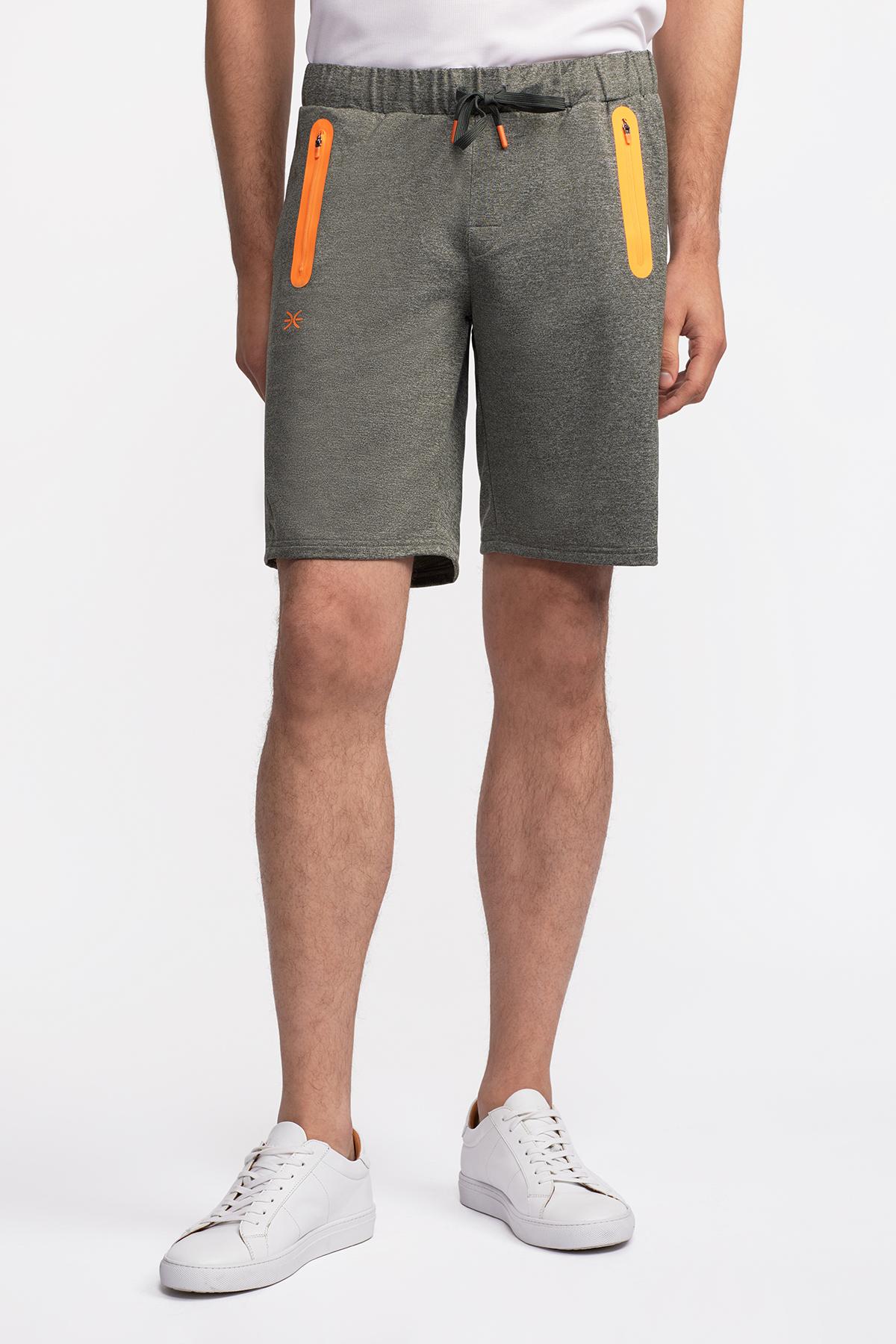 Erkek Yeşil Activewear Şort