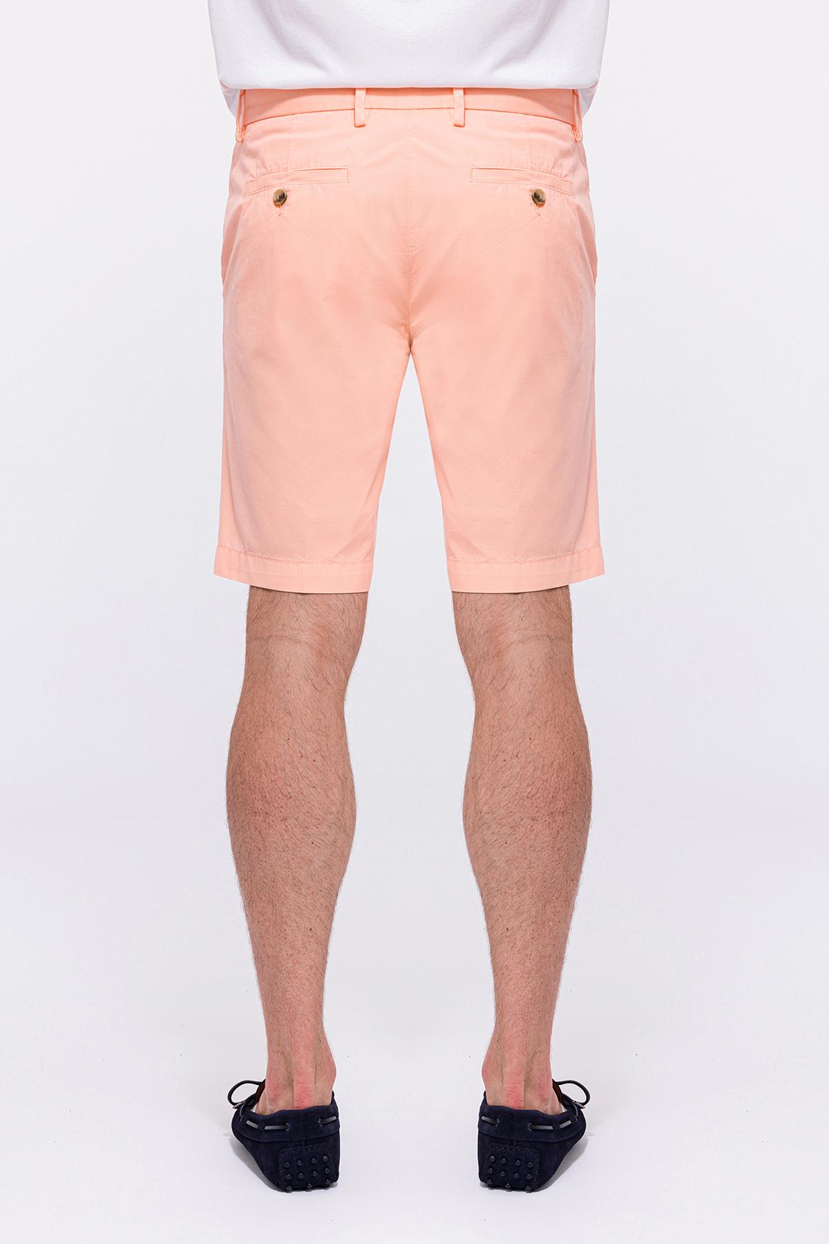 Erkek Pembe Chino Şort