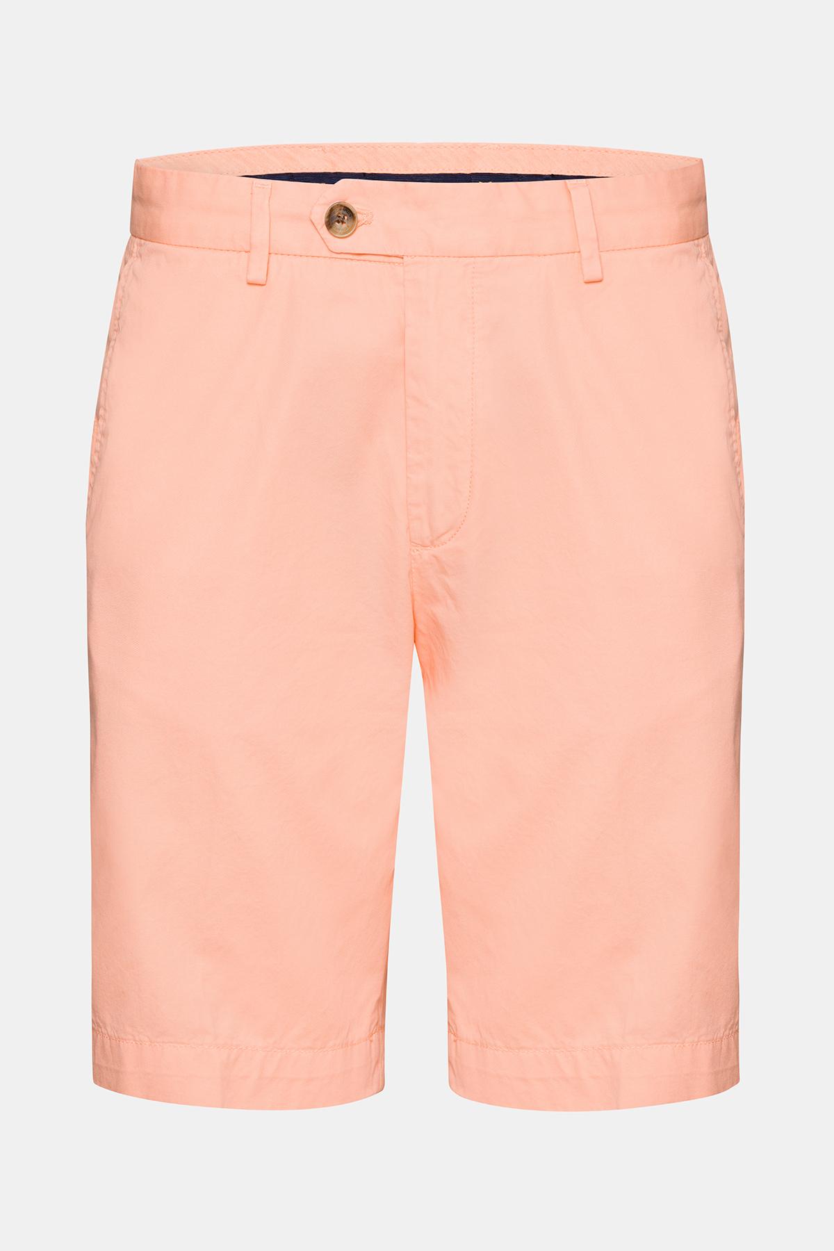 Erkek Pembe Chino Şort