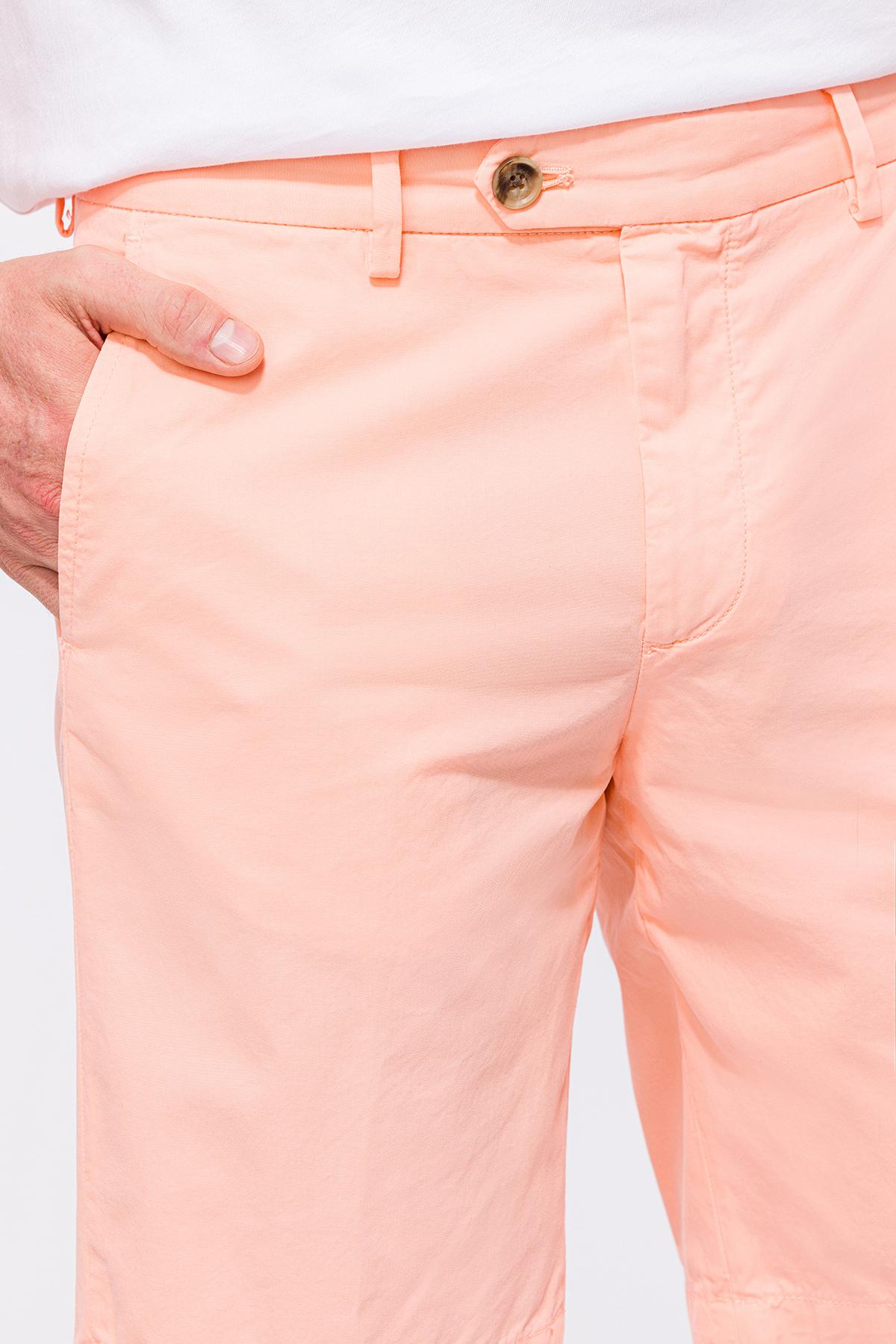 Erkek Pembe Chino Şort