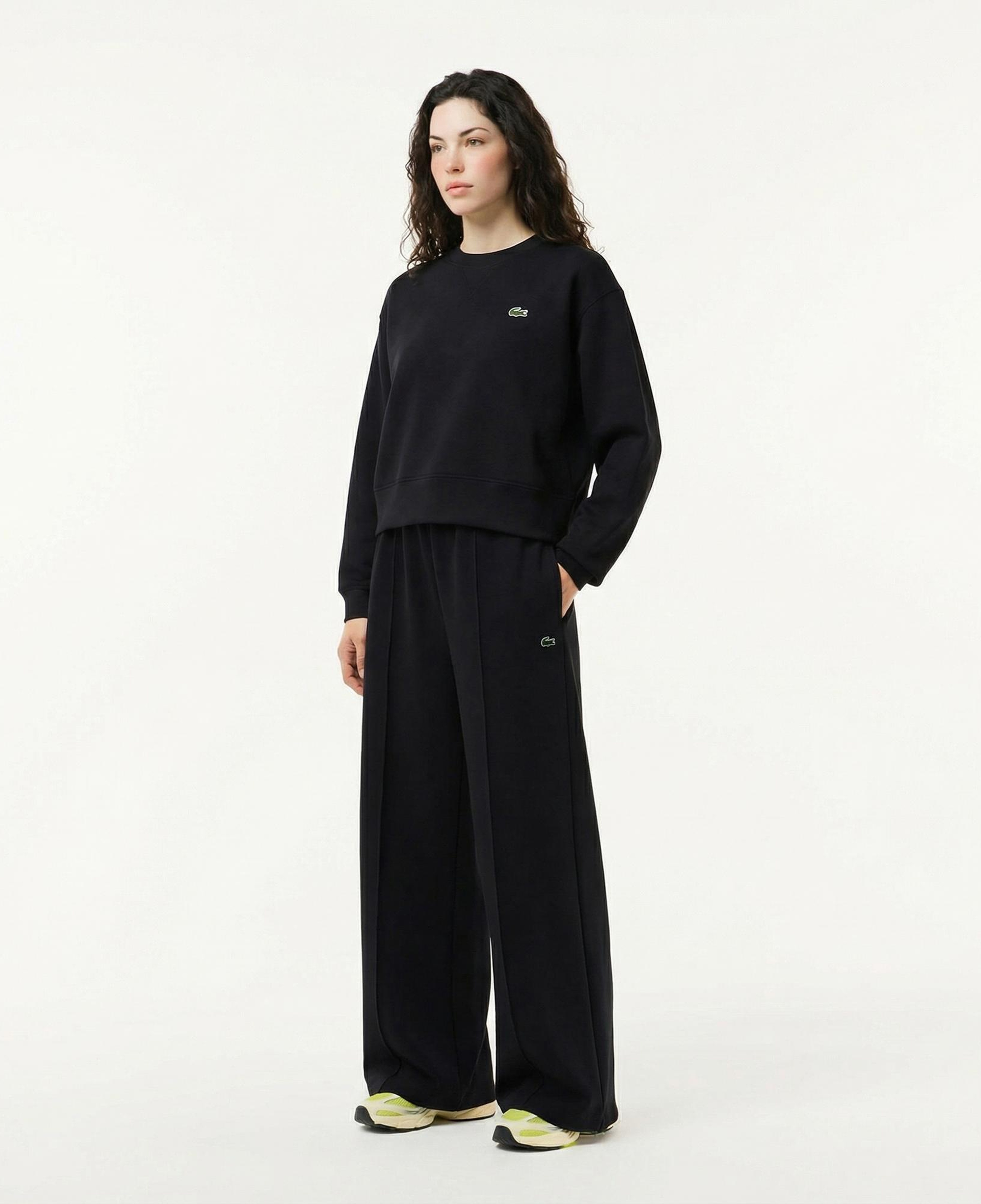 Lacoste Kadın Regular Fit Siyah Eşofman Altı