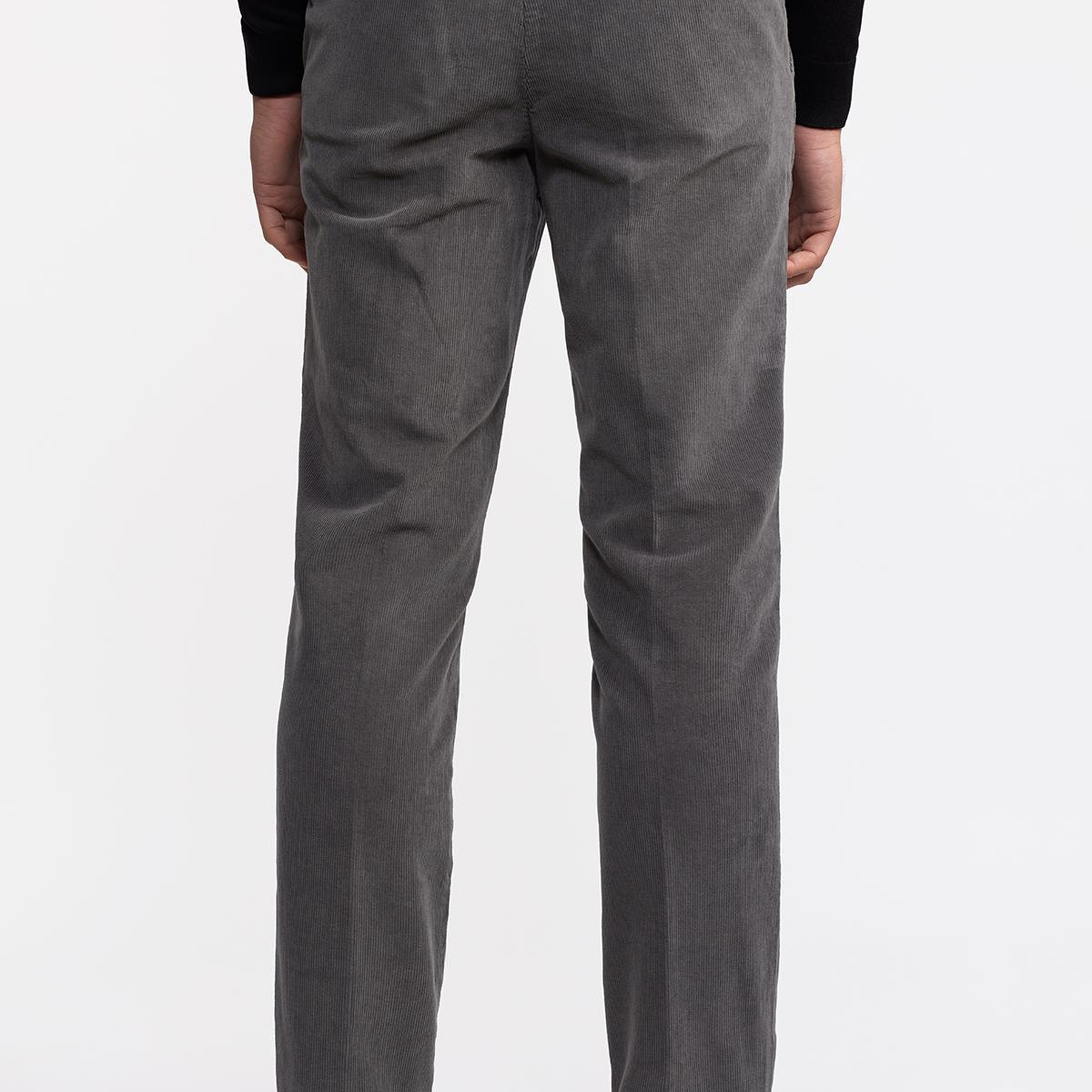 Erkek Antrasit Kadife Pantolon