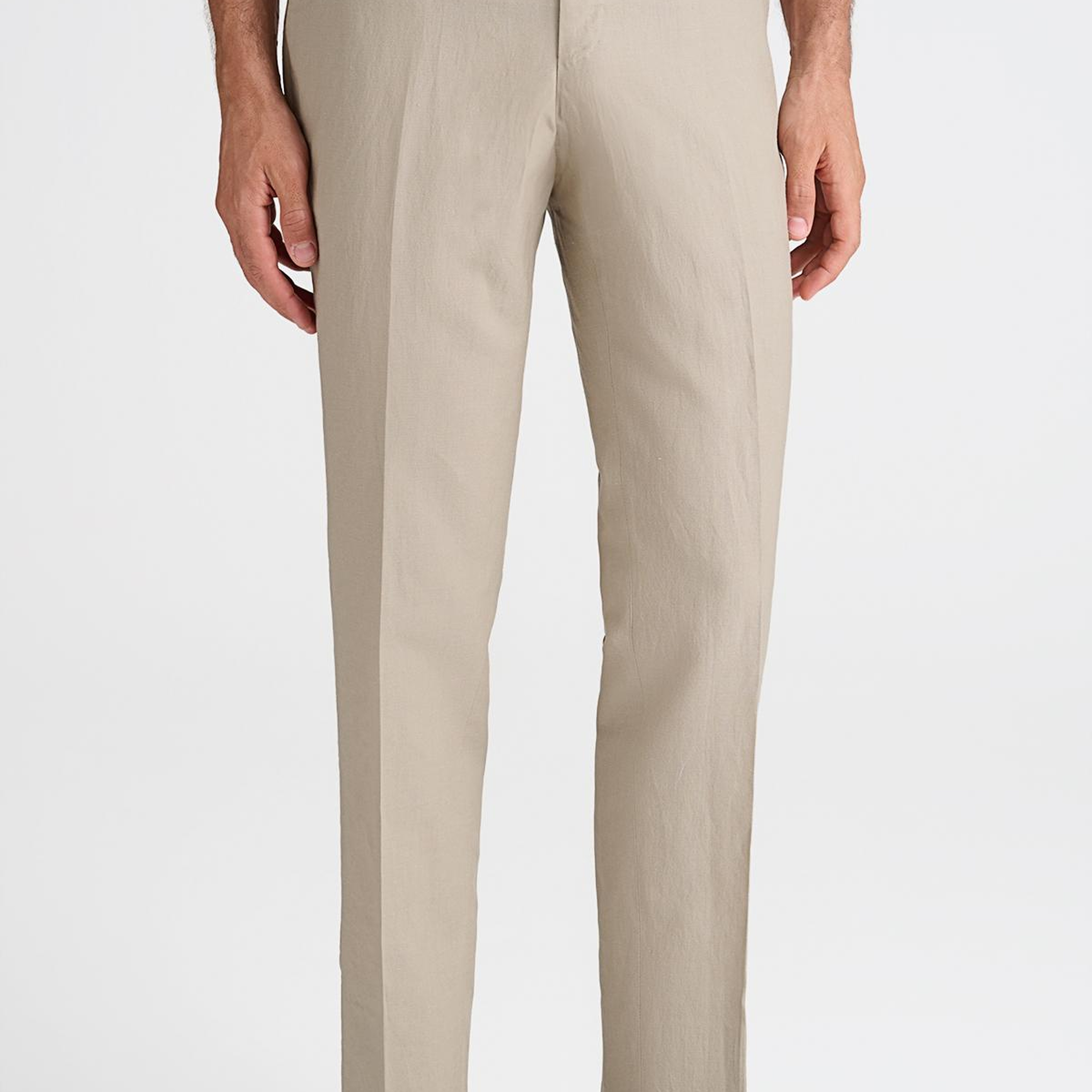 Erkek Bej Chino Pantolon