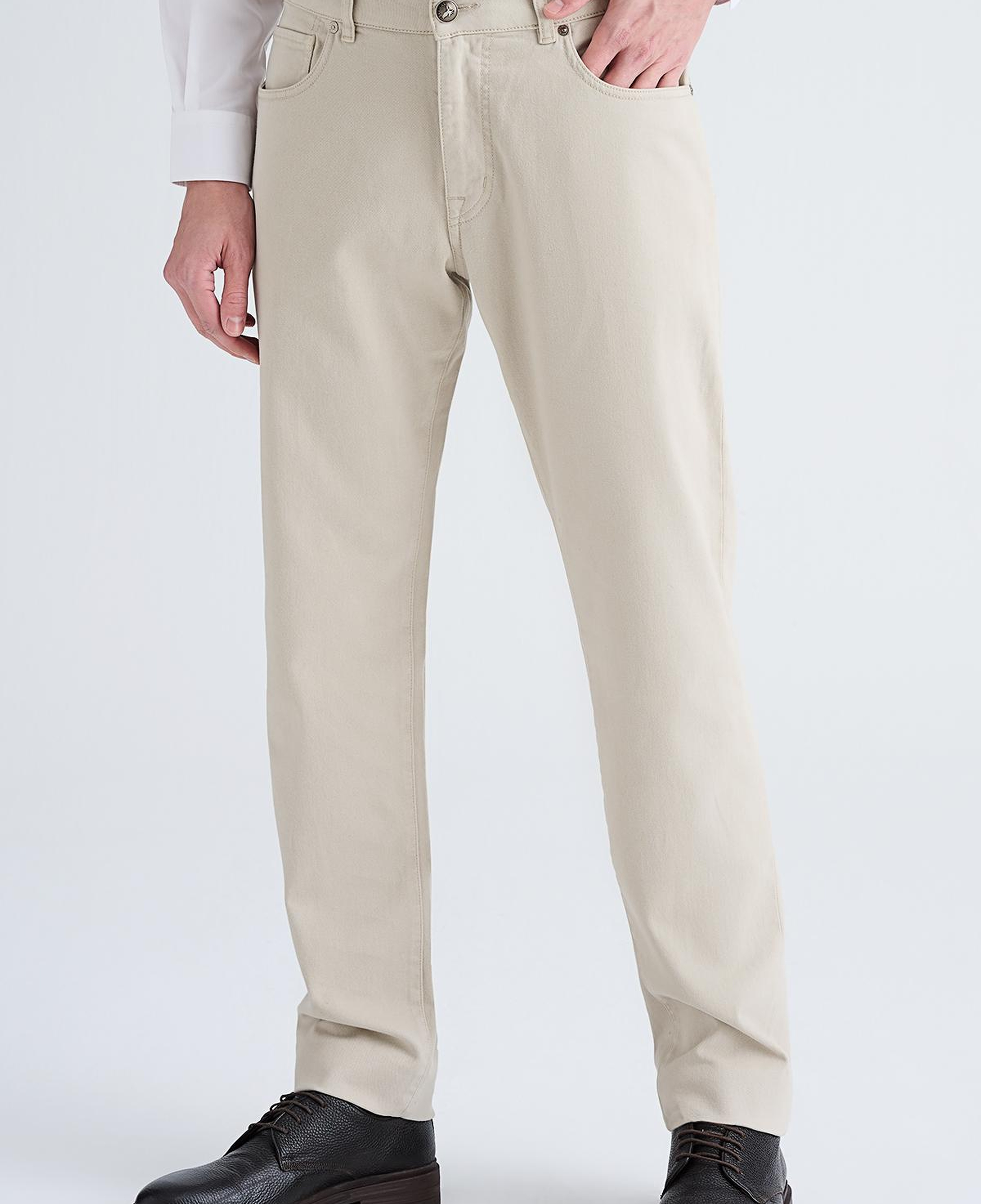 Erkek Bej 5 Cep Pantolon