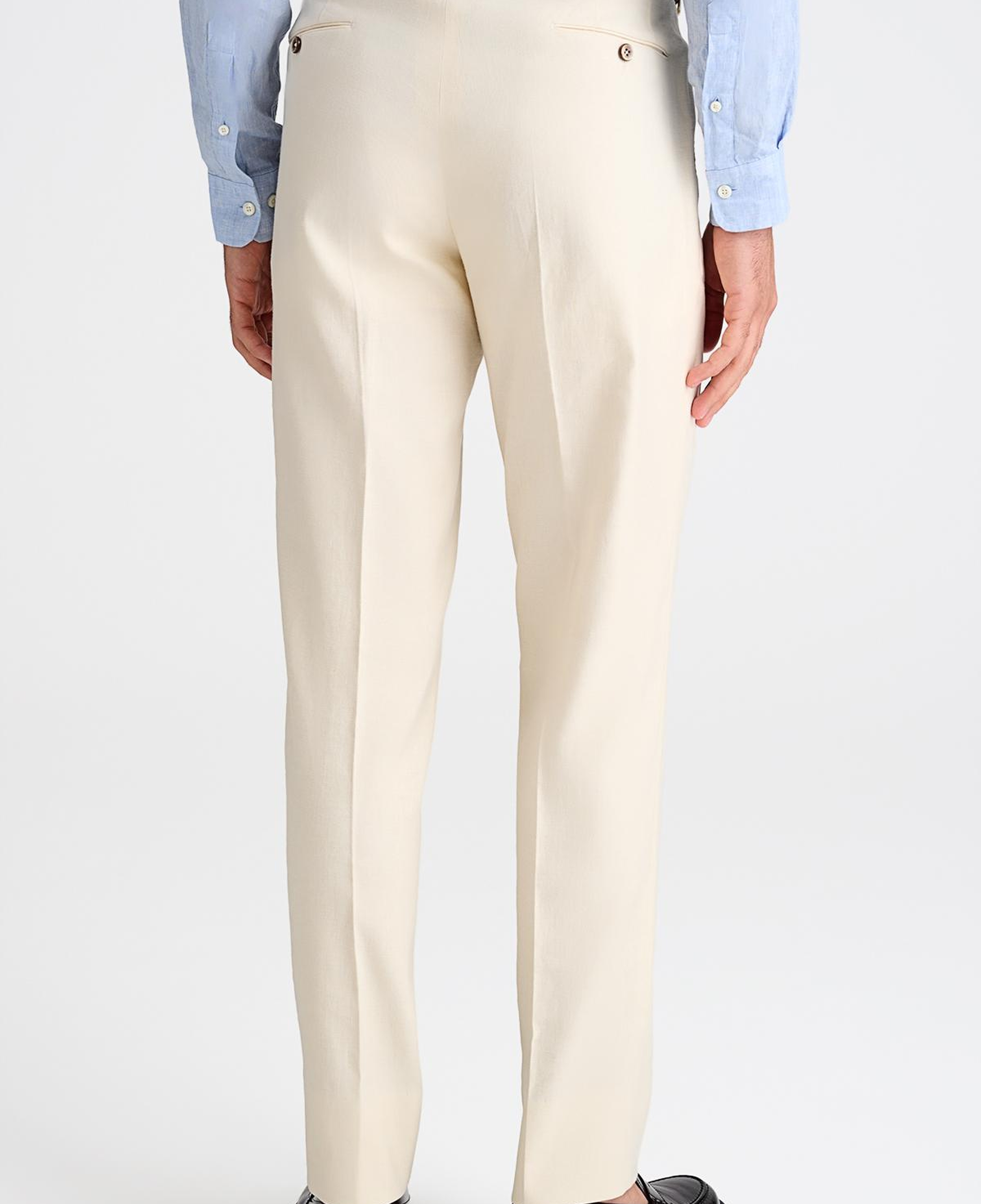 Erkek Krem Chino Pantolon
