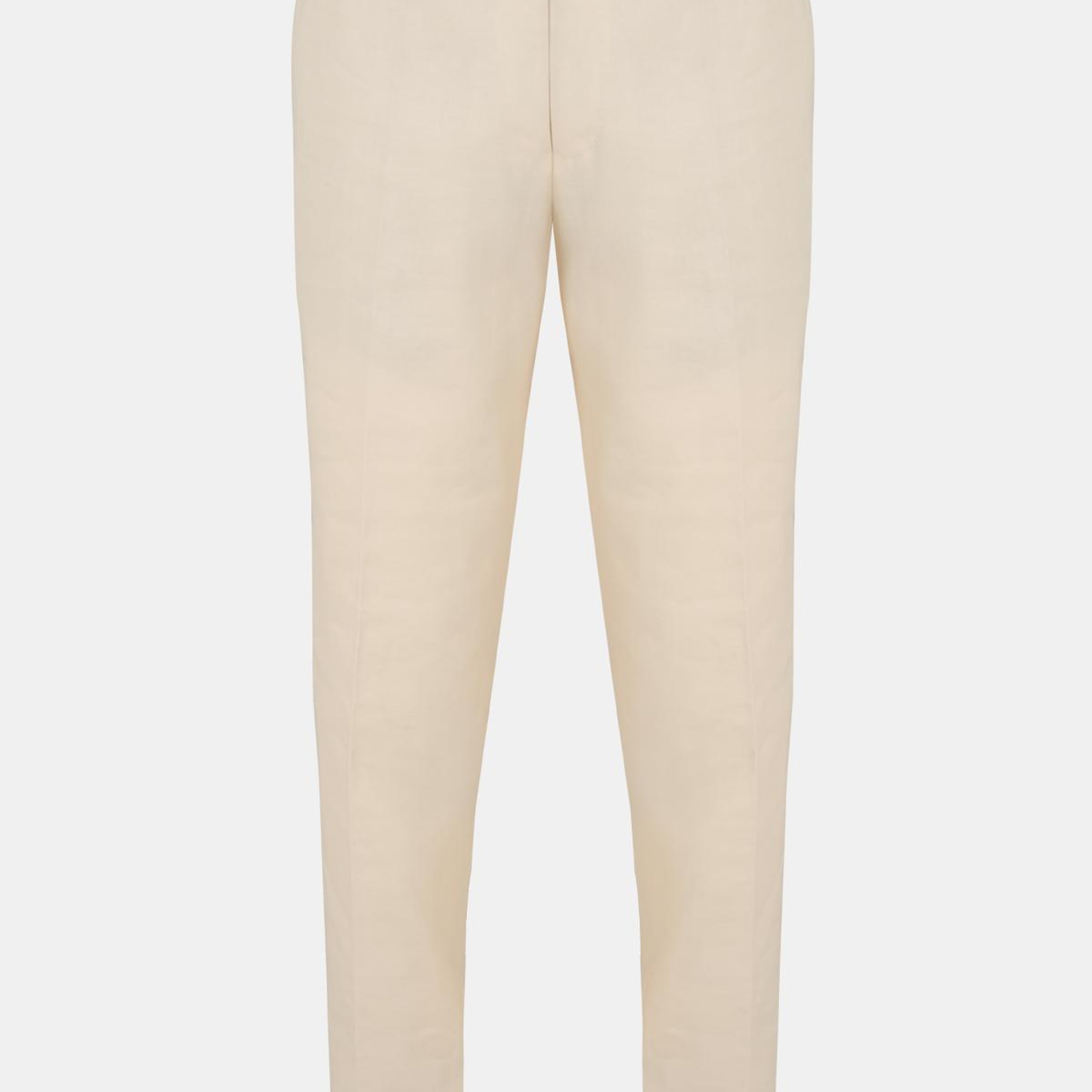 Erkek Krem Chino Pantolon