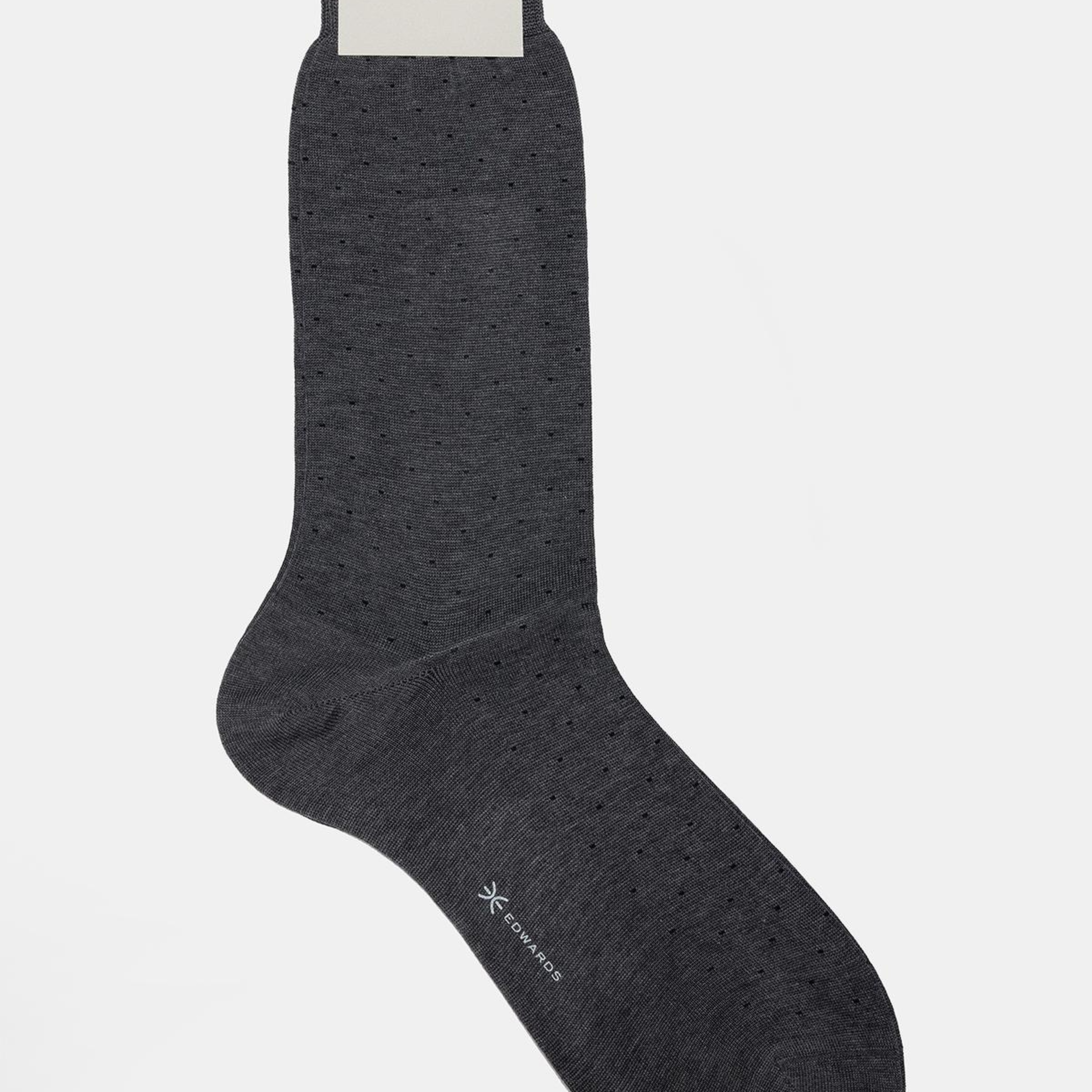 Erkek Gri Pamuk Kısa Çorap