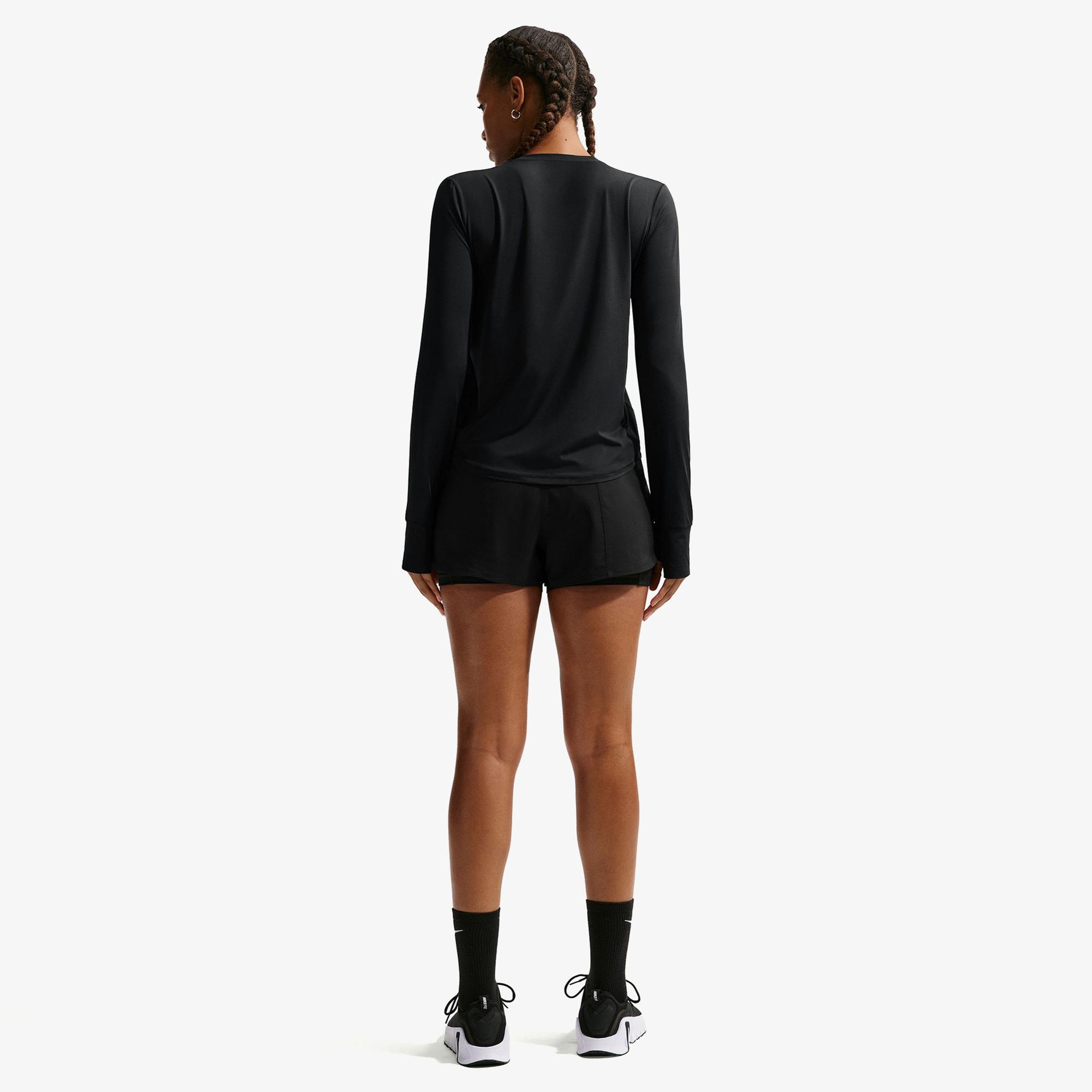 Nike Dri-Fit One 8 cm Kadın Siyah Şort