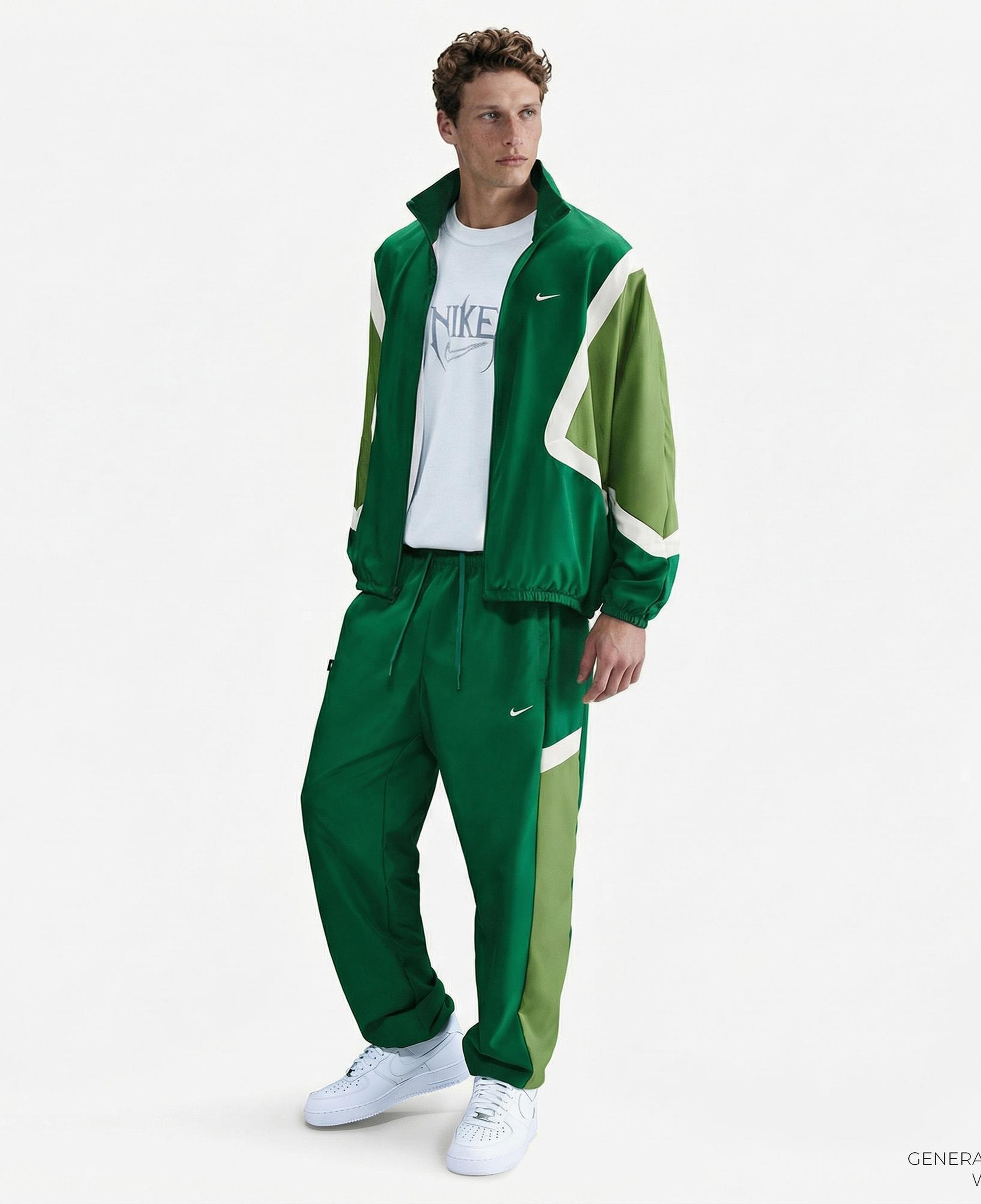 Nike Dri-Fit Icon Erkek Yeşil Eşofman Altı