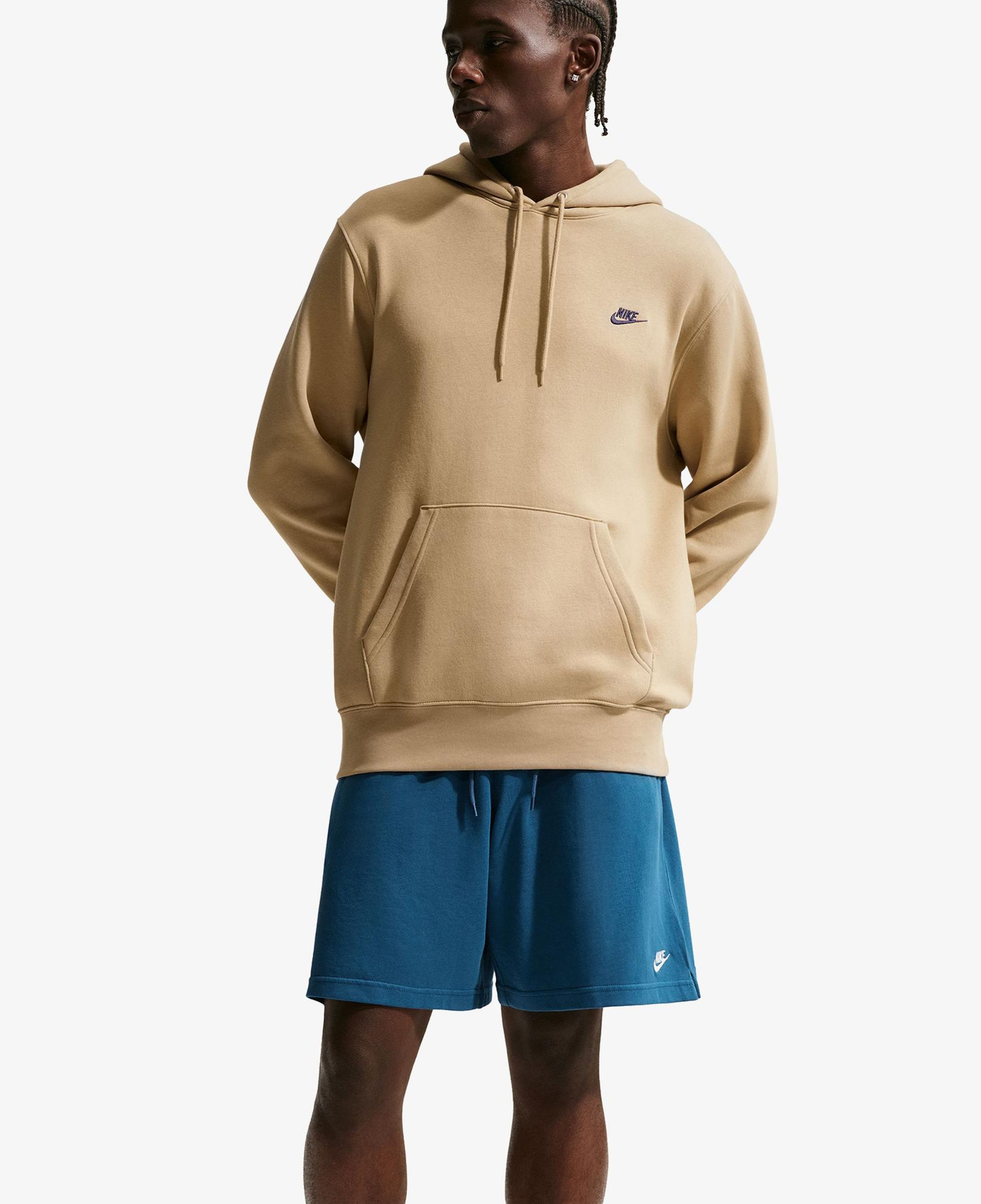 Nike Club Knit Erkek Mavi Şort