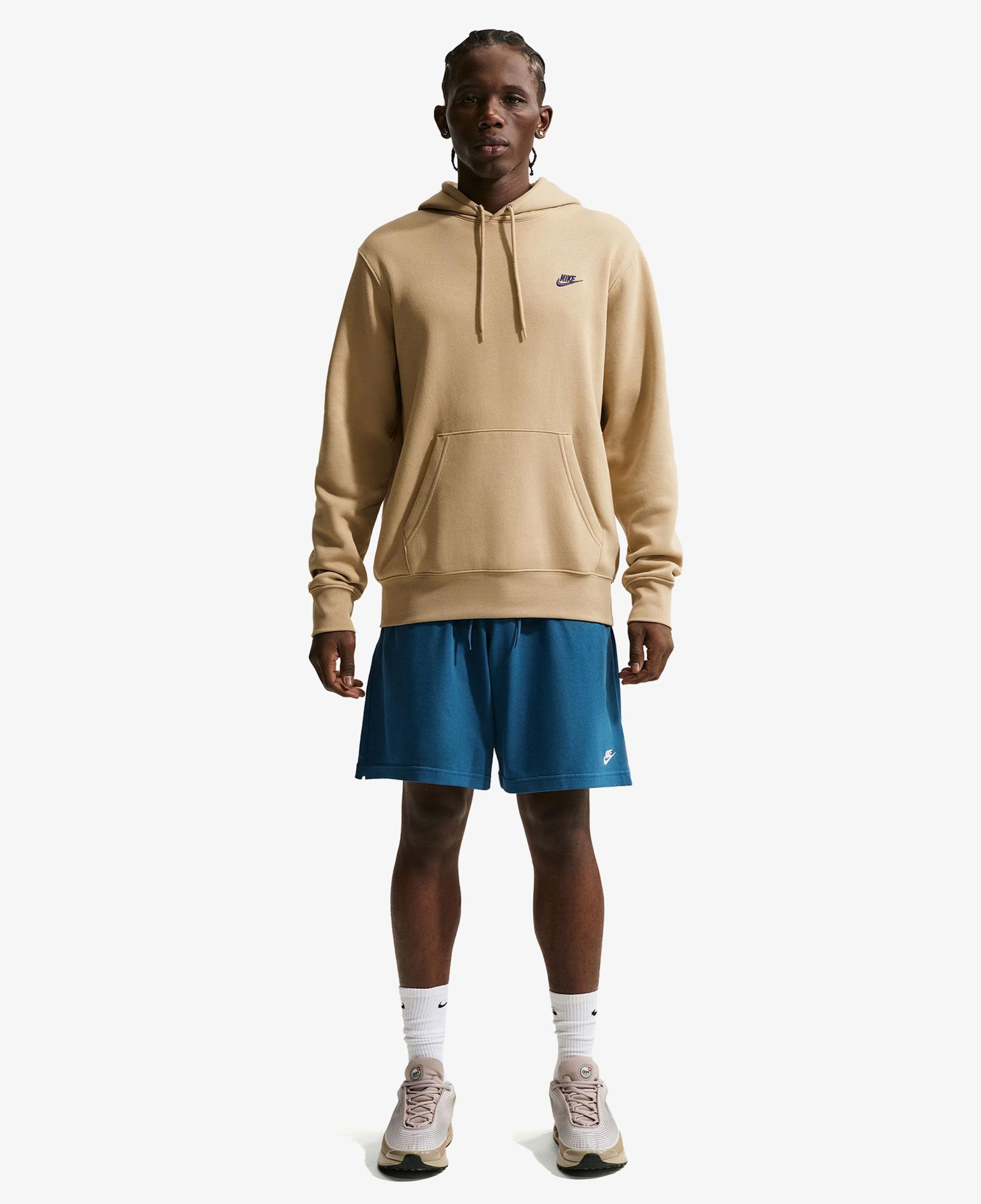 Nike Club Knit Erkek Mavi Şort