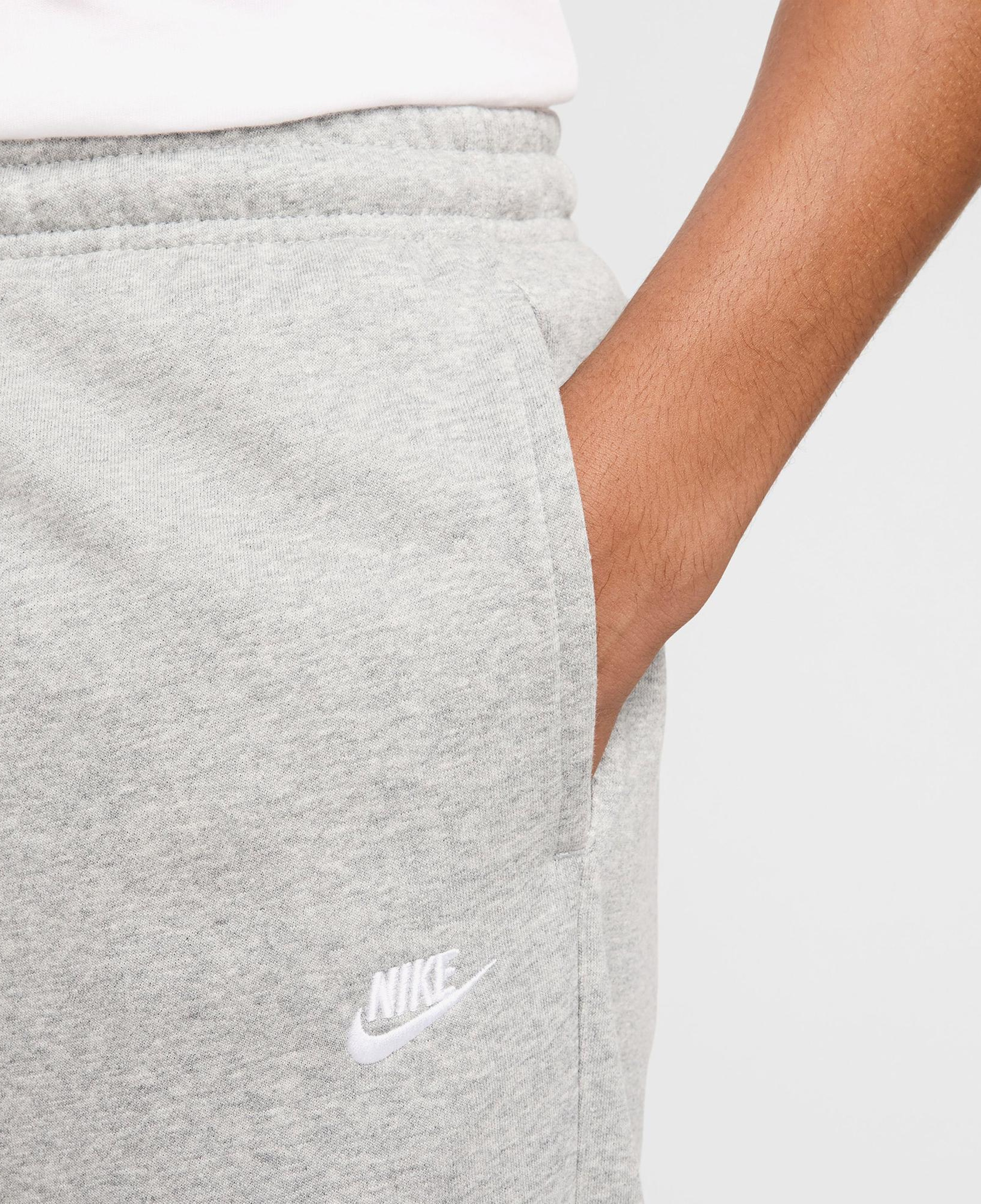 Nike Club French Terry Erkek Gri Eşofman Altı