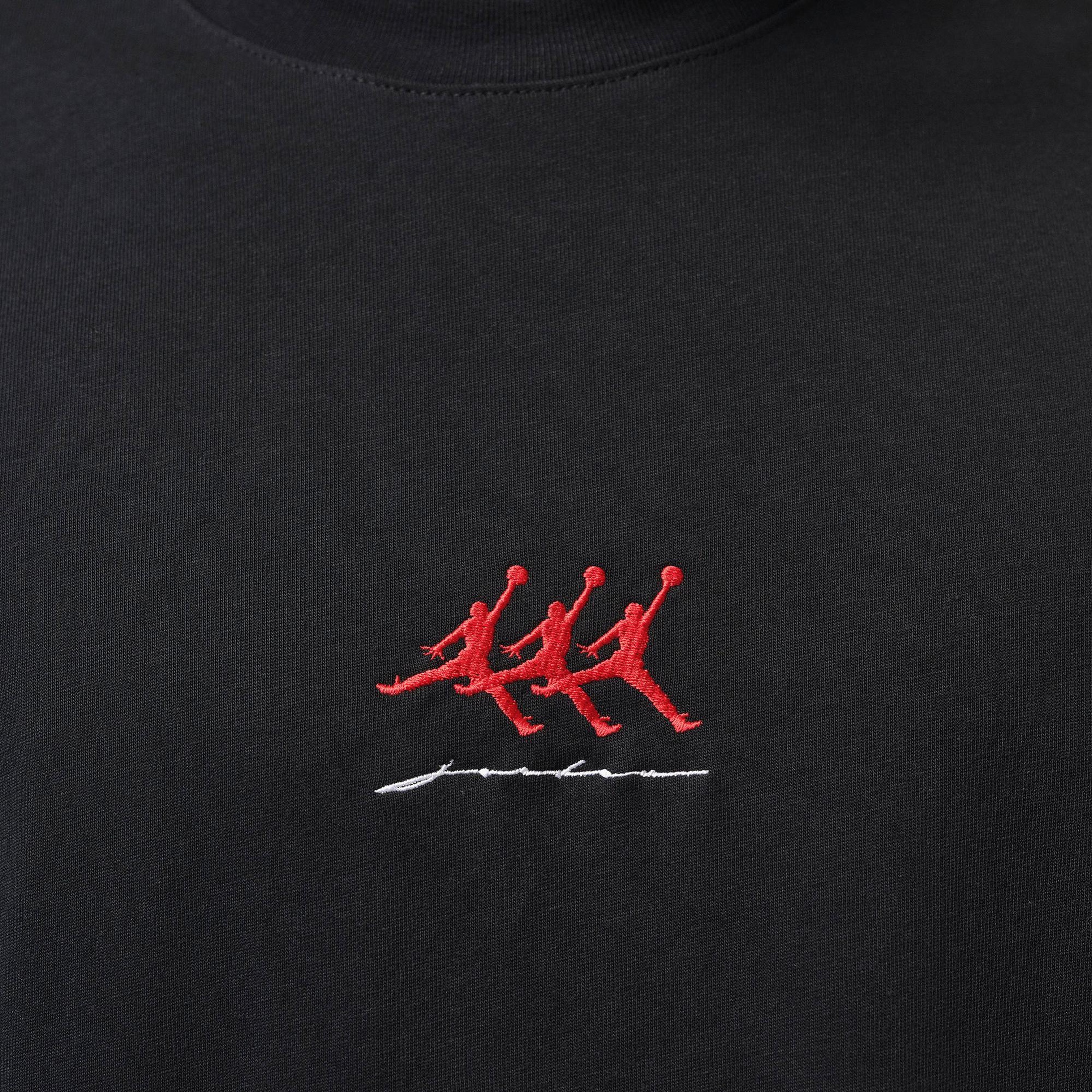 Jordan Flight Crew Erkek Siyah T-Shirt