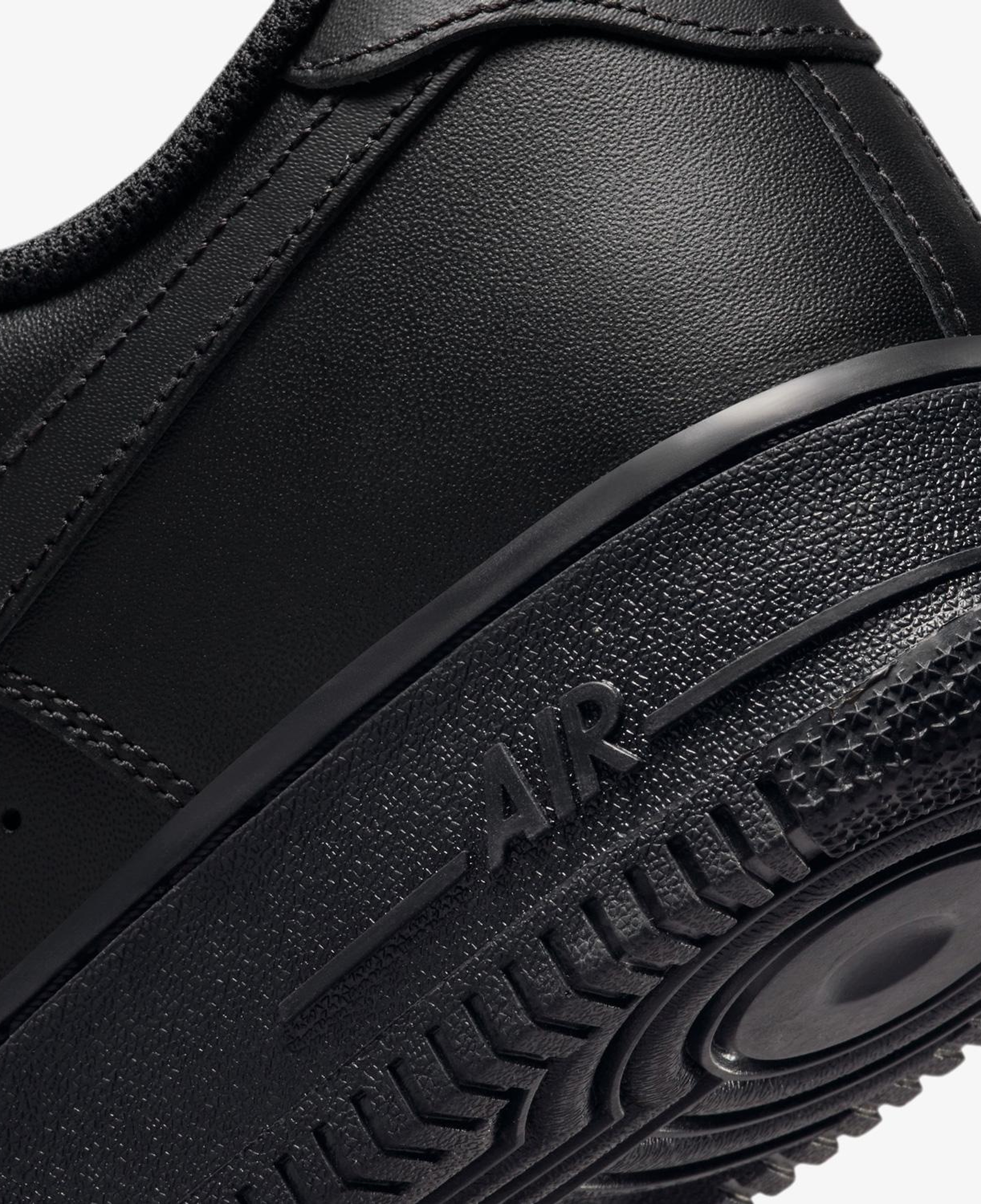 Nike Air Force 1 '07 Erkek Siyah Spor Ayakkabı