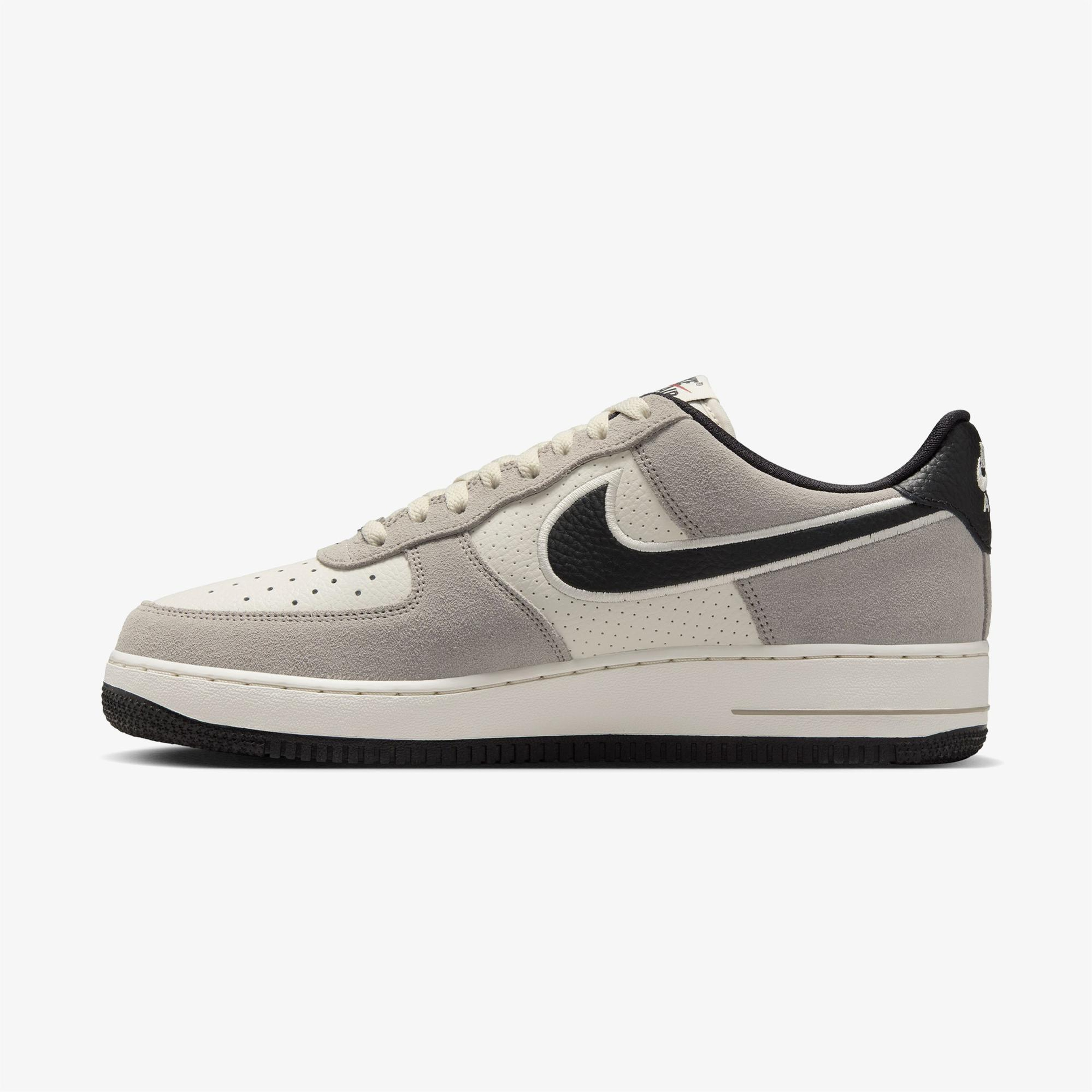 Nike Air Force 1 '07 LV8 Erkek Gri Spor Ayakkabı