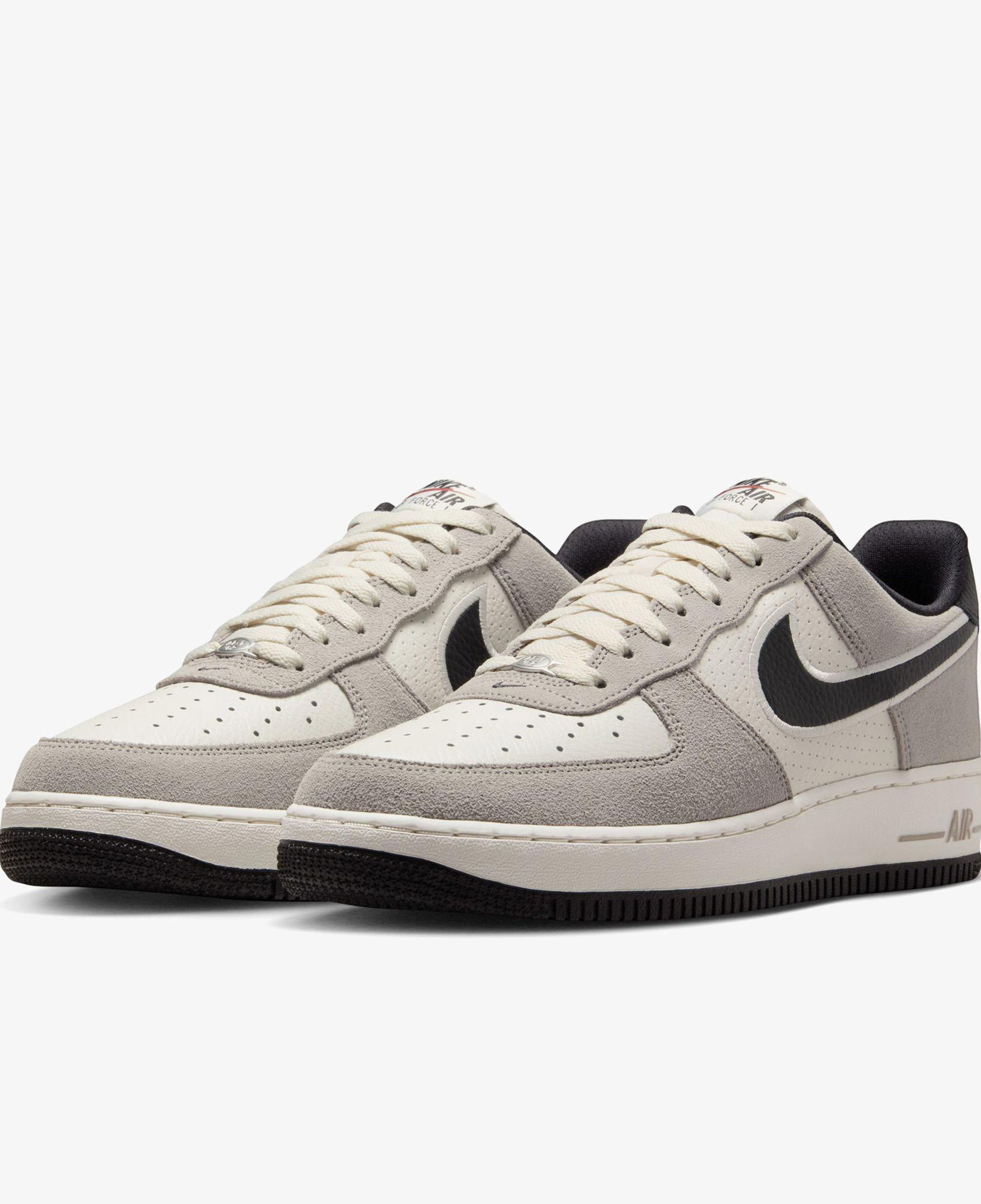 Nike Air Force 1 '07 LV8 Erkek Gri Spor Ayakkabı