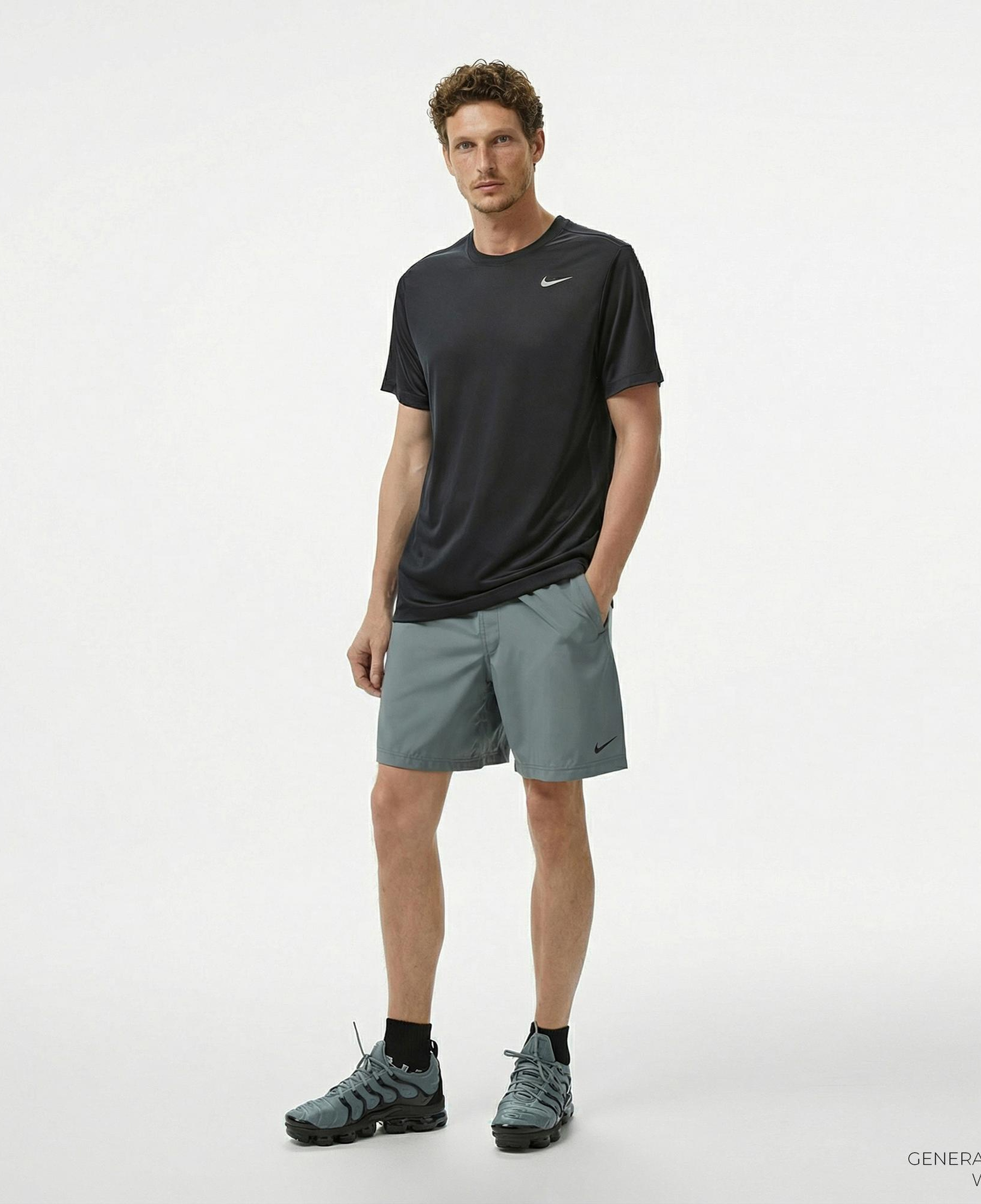 Nike Dri-Fit Form Erkek Gri Şort